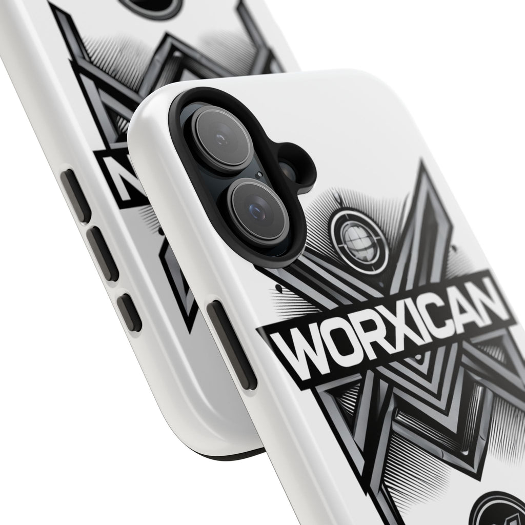 WORXICAN Geometric X Logo Phone Case | Tough Protective Case