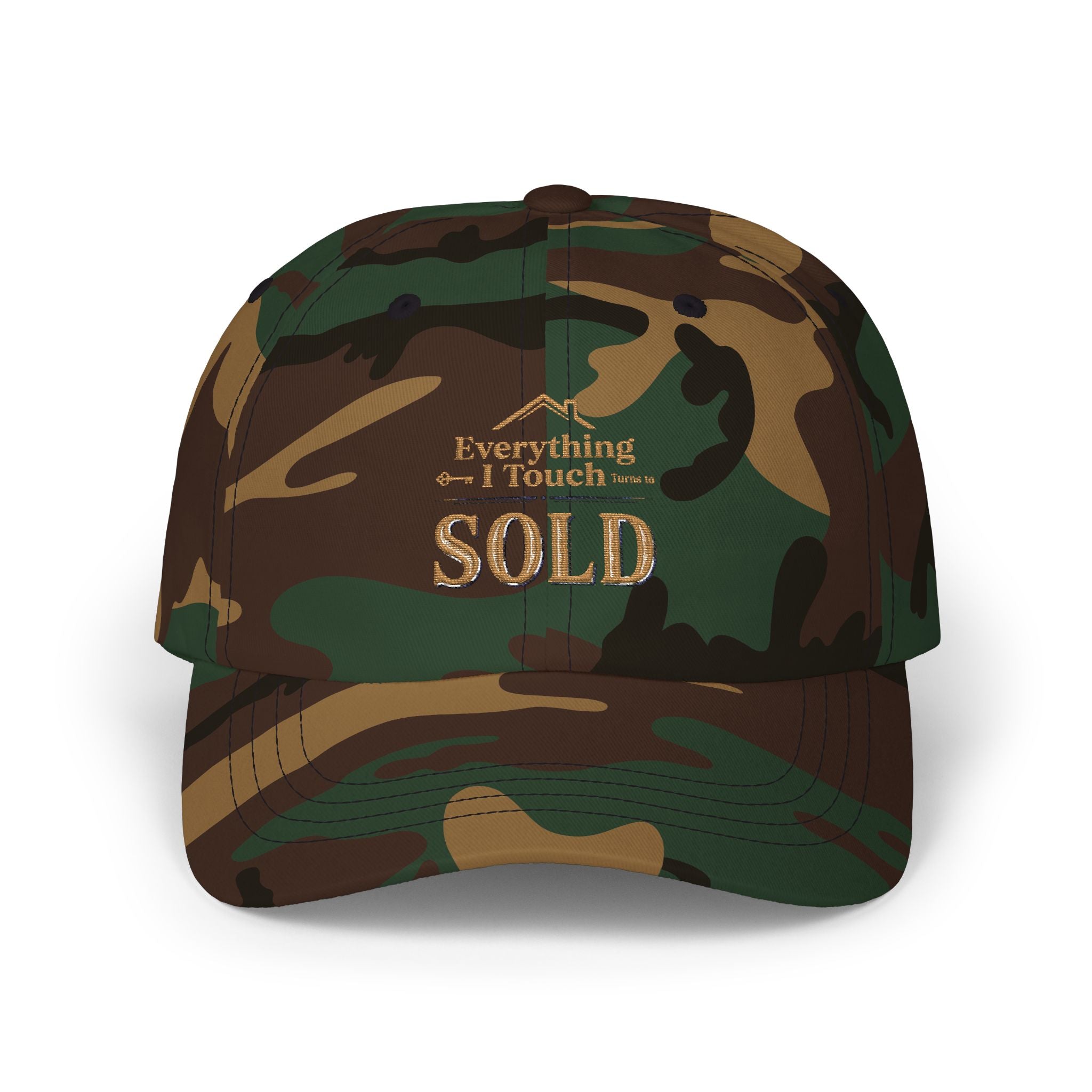 Everything I Touch Turns To Sold Dad Cap | Real Estate Agent Hat