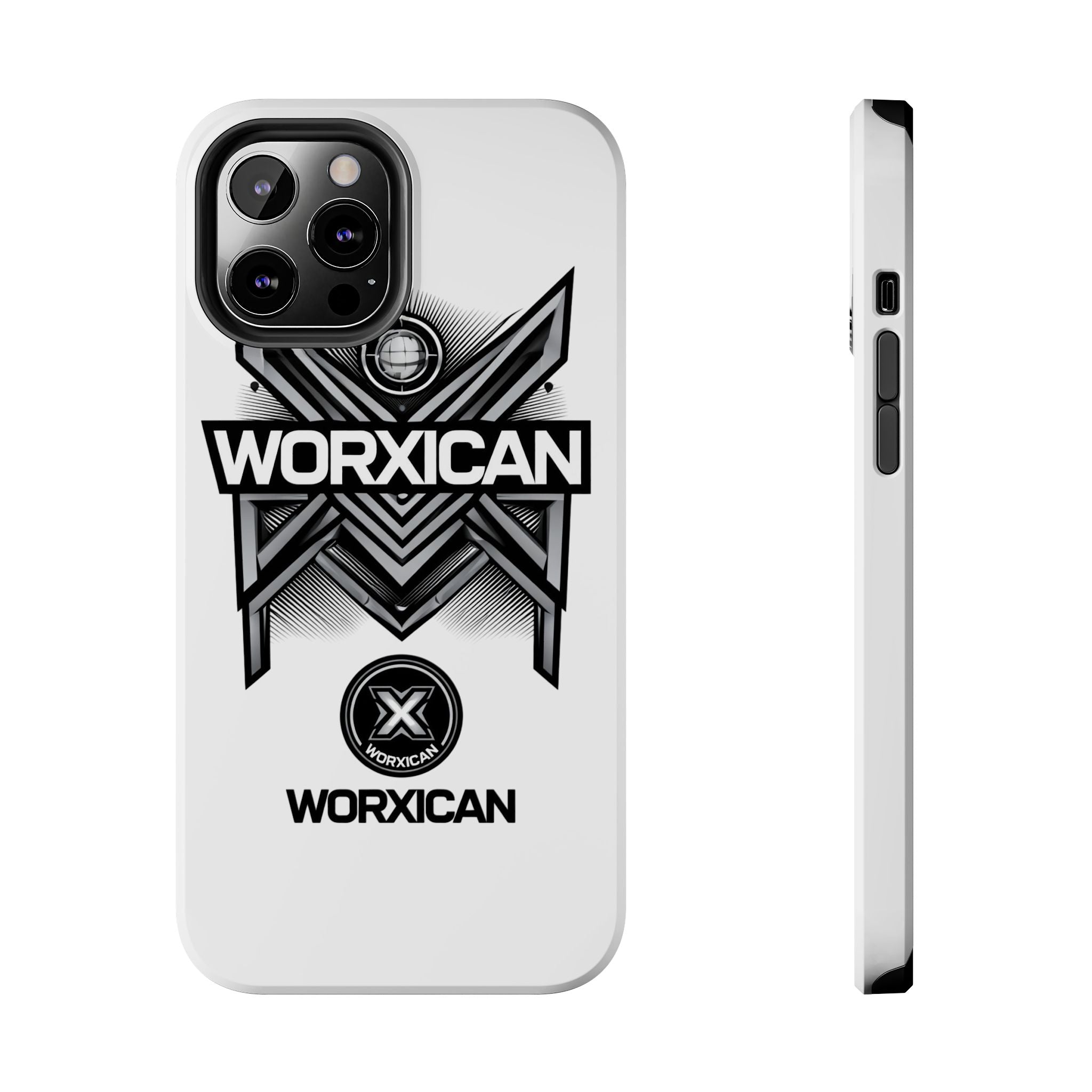 WORXICAN Geometric X Logo Phone Case | Tough Protective Case