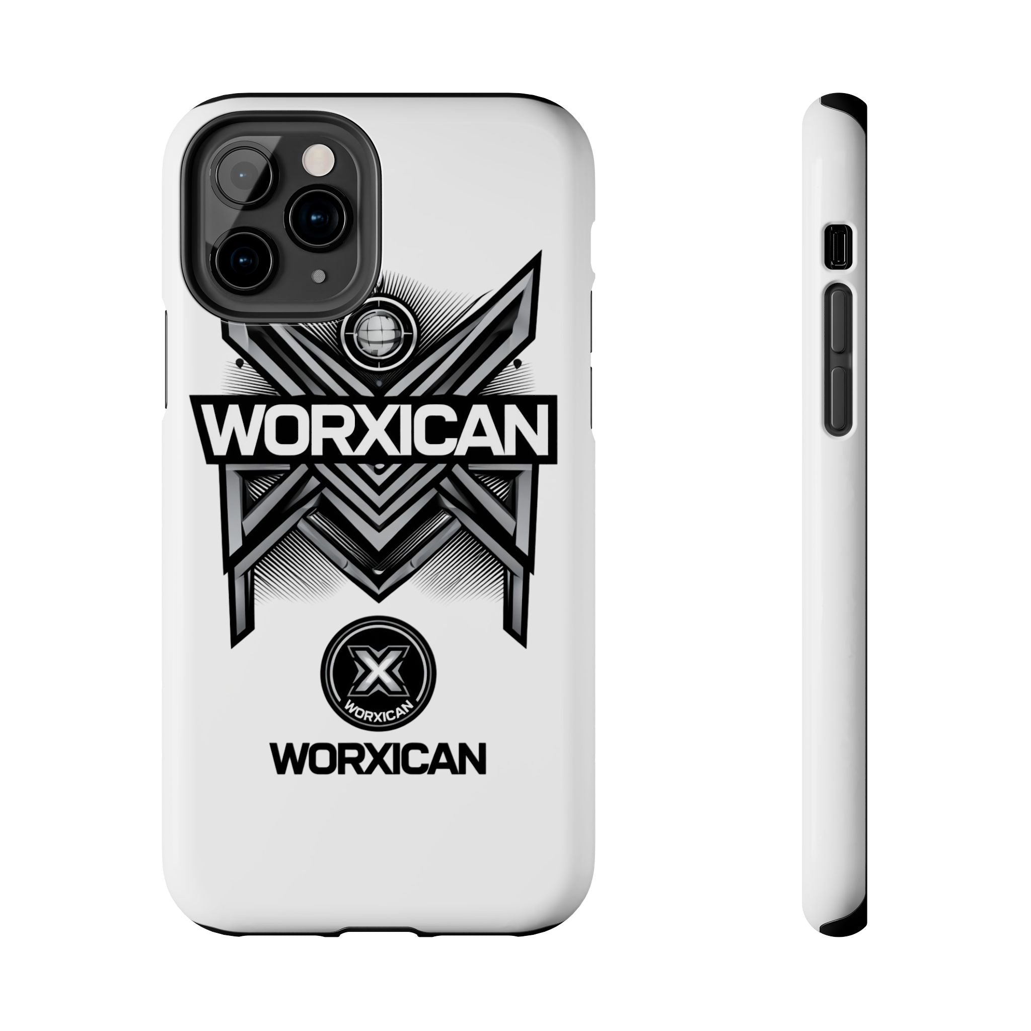 WORXICAN Geometric X Logo Phone Case | Tough Protective Case