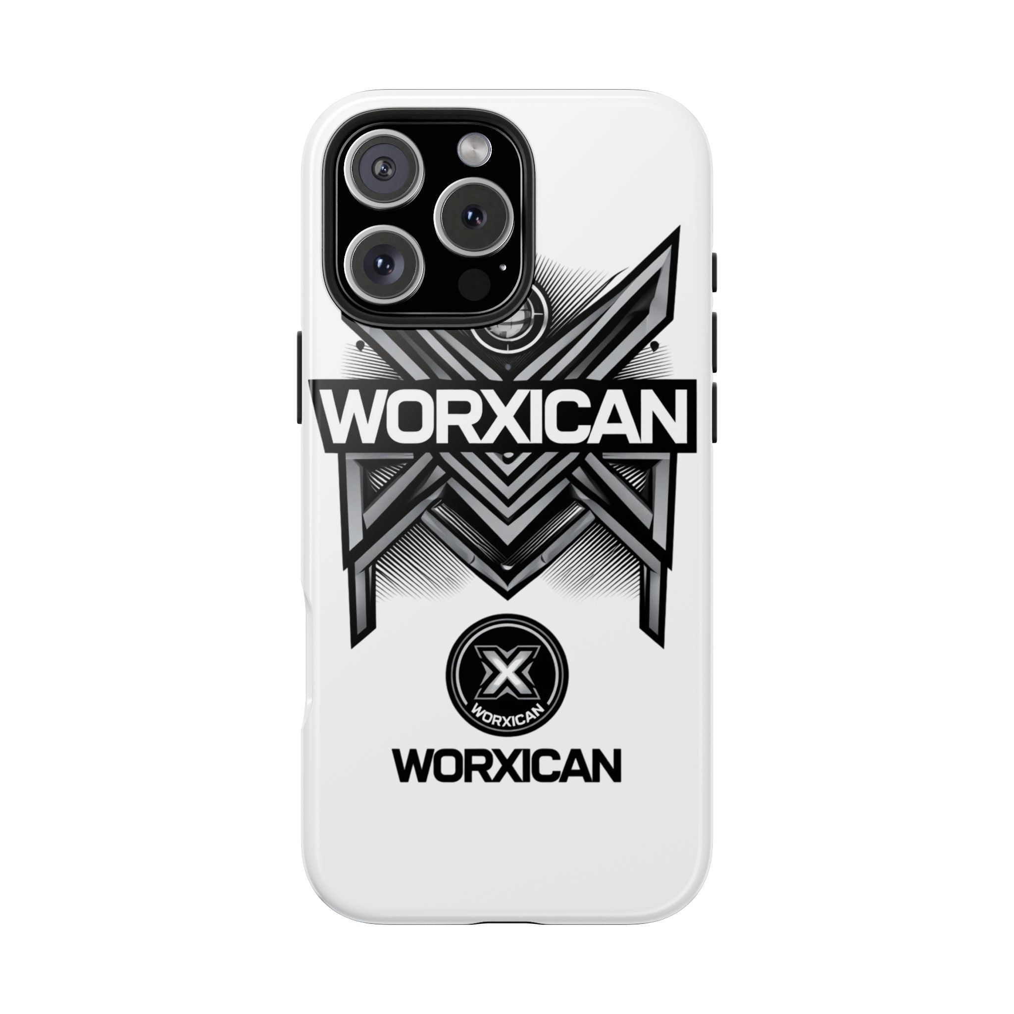 WORXICAN Geometric X Logo Phone Case | Tough Protective Case