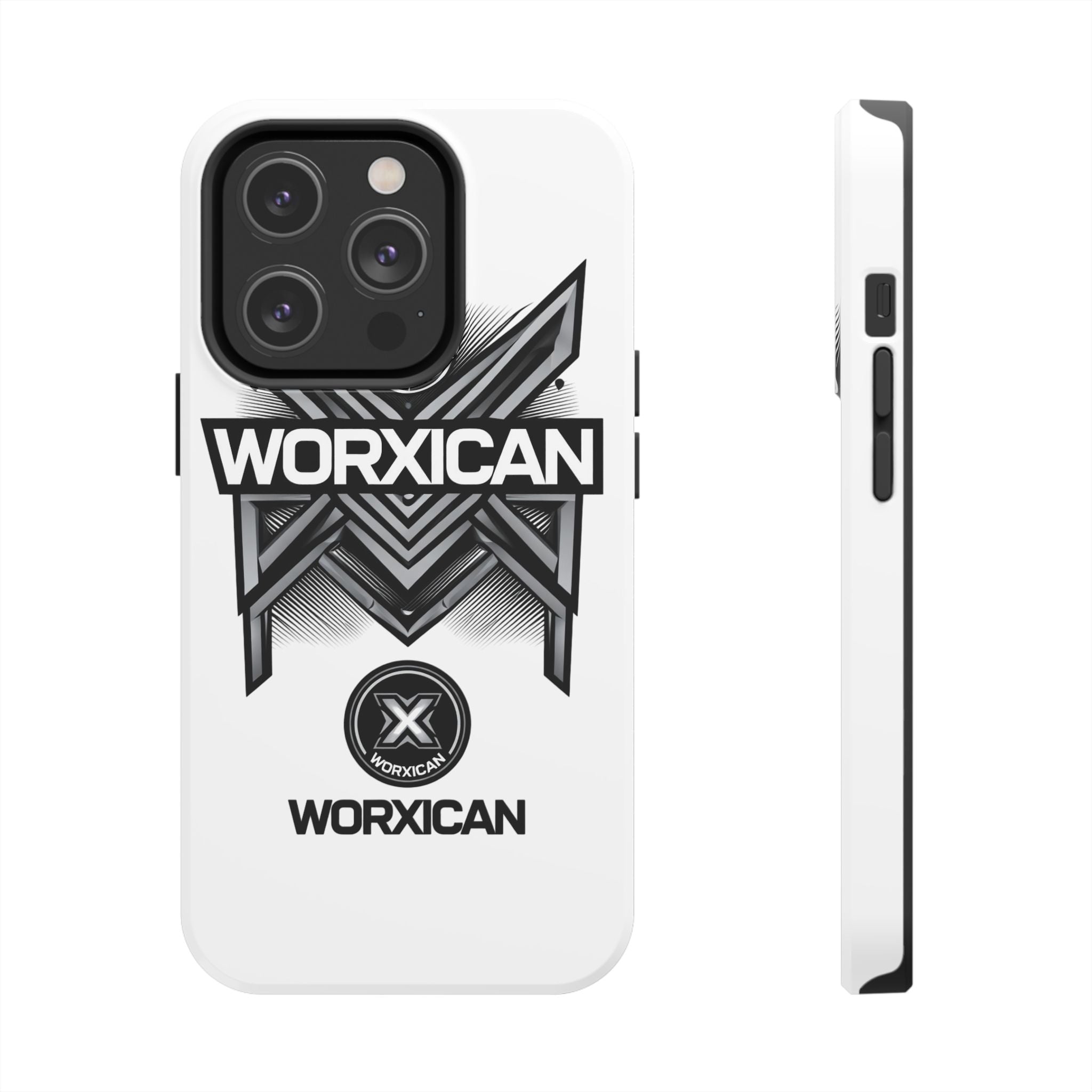 WORXICAN Geometric X Logo Phone Case | Tough Protective Case