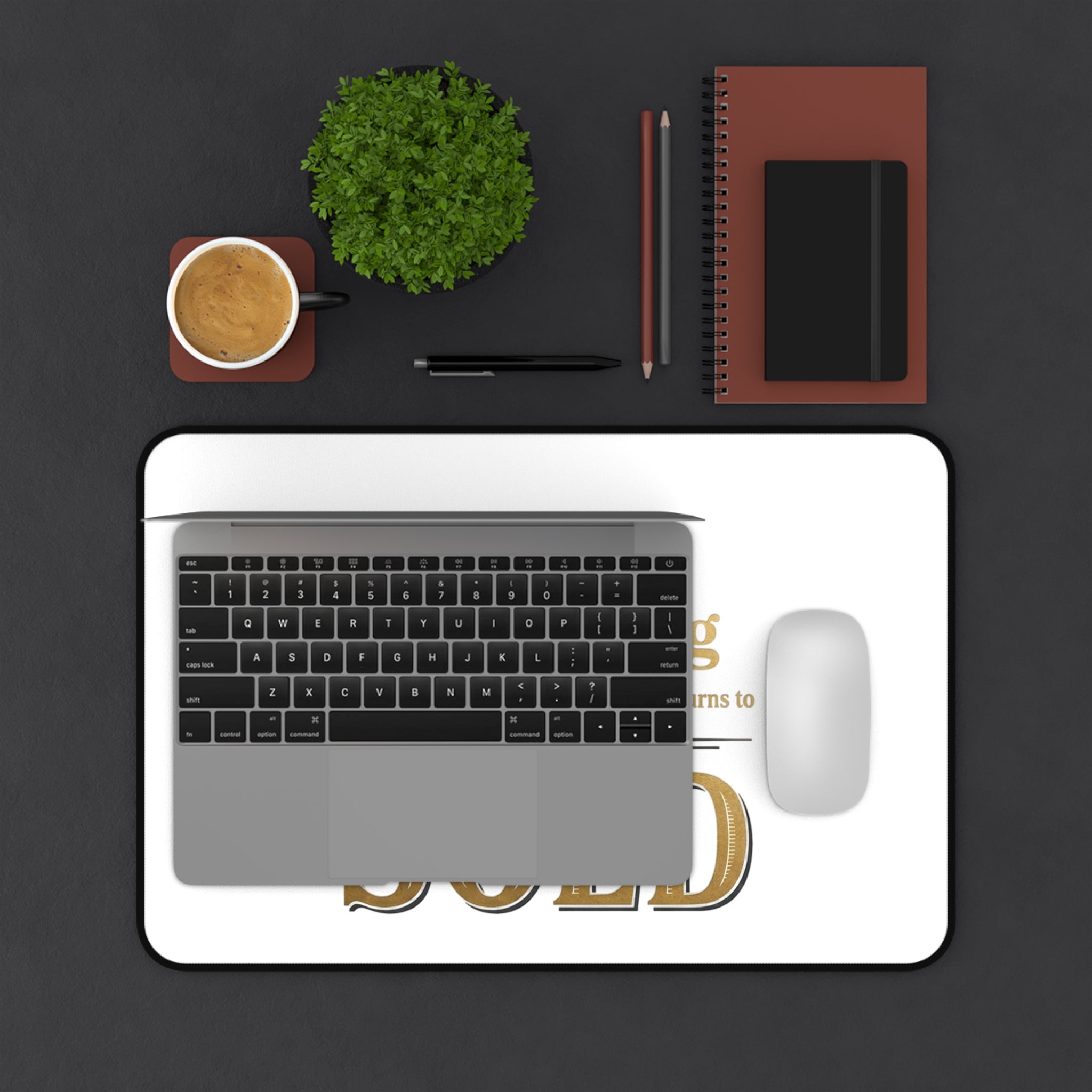 Everything I Touch Turns to SOLD desk mat | Real Estate Agent Office Decor
