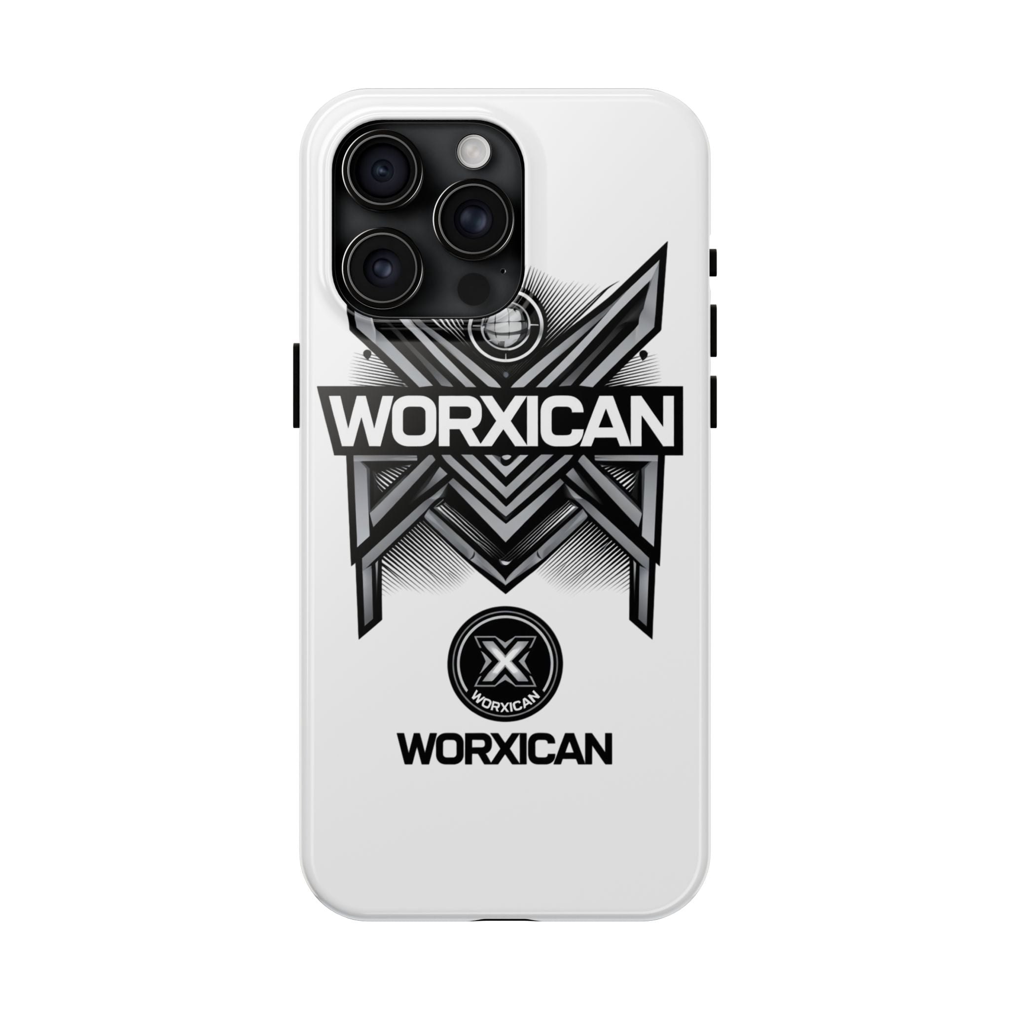 WORXICAN Geometric X Logo Phone Case | Tough Protective Case
