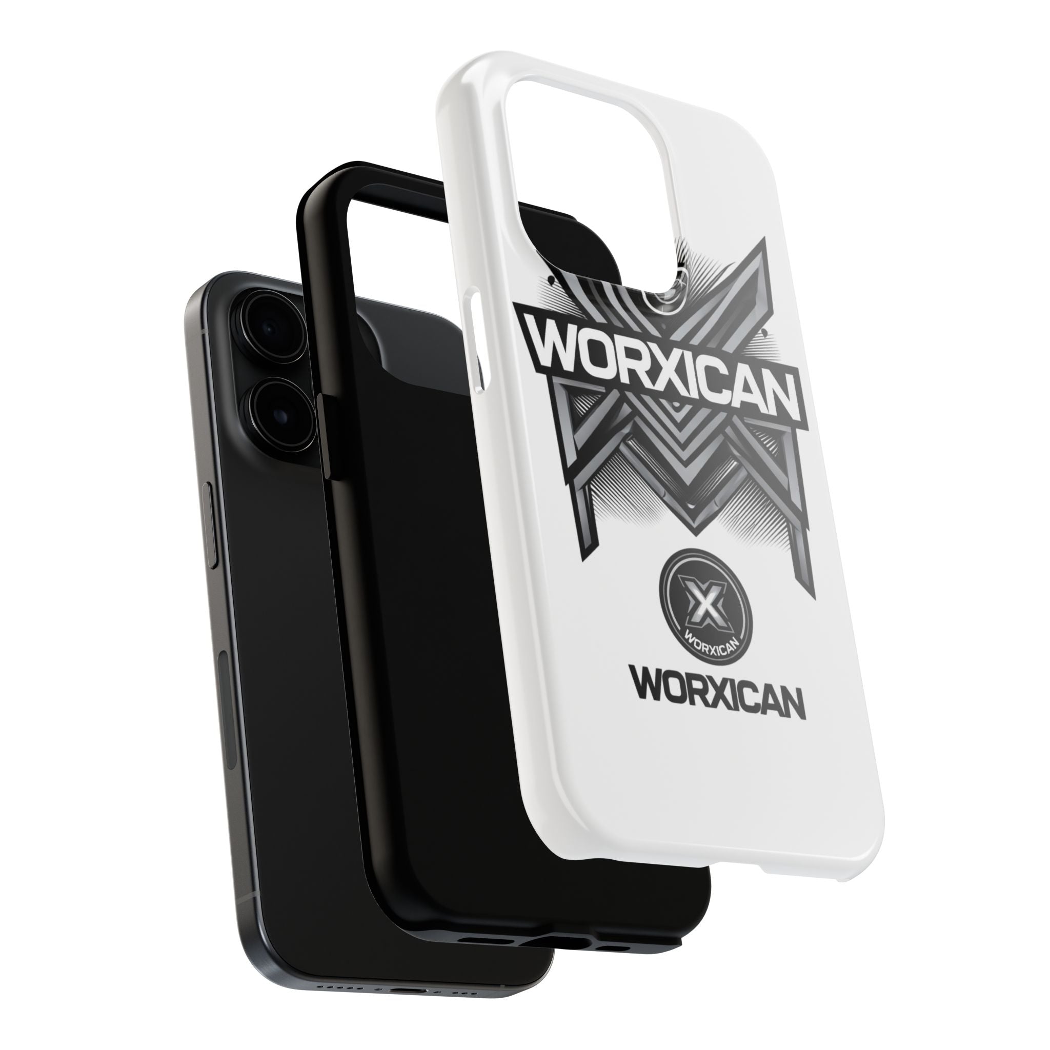 WORXICAN Geometric X Logo Phone Case | Tough Protective Case