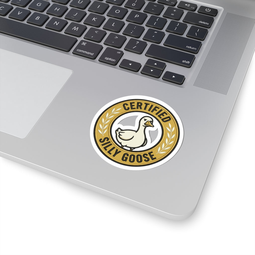 Certified Silly Goose Sticker | silly humor, wholesome meme