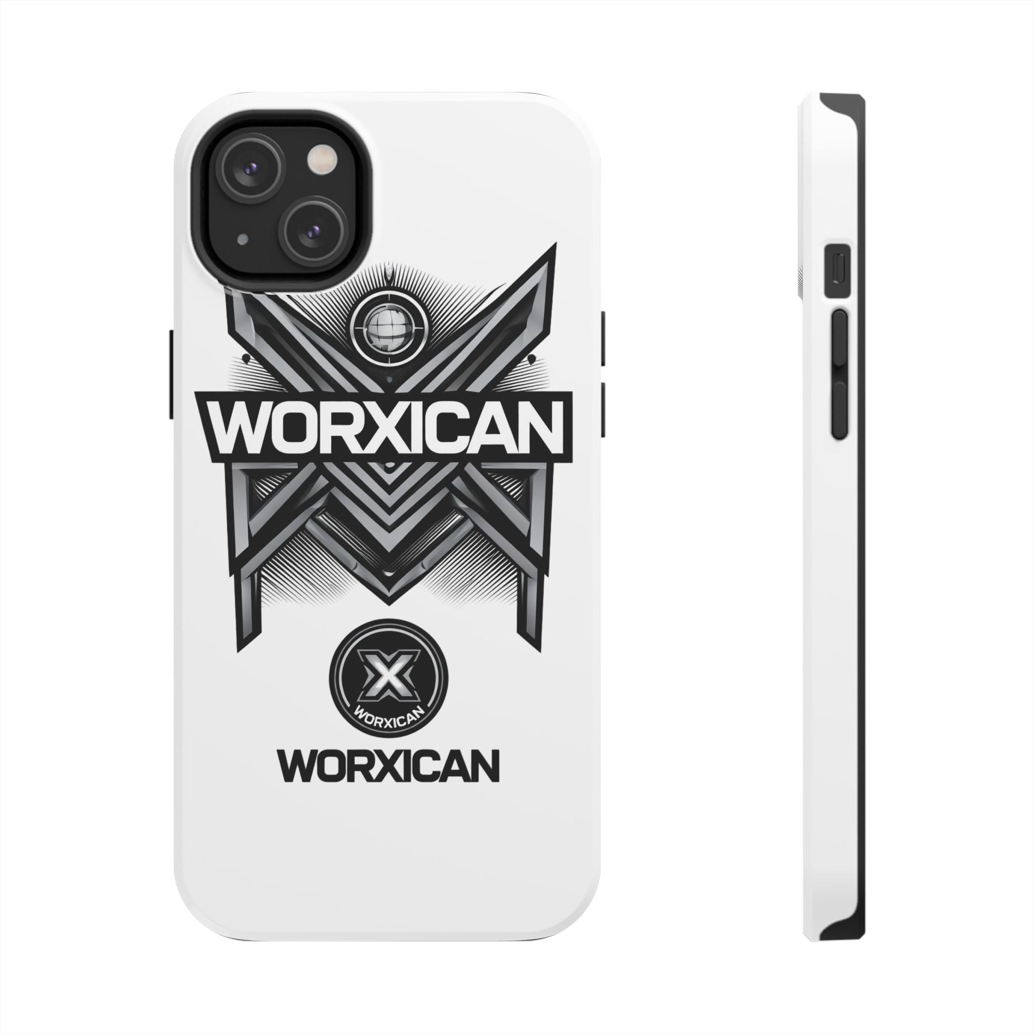 WORXICAN Geometric X Logo Phone Case | Tough Protective Case