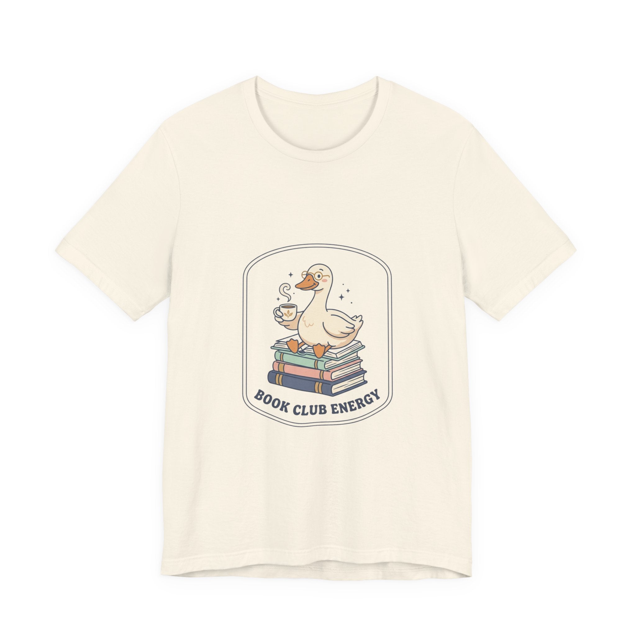 Book Club Energy T-Shirt | silly humor, goofy animal