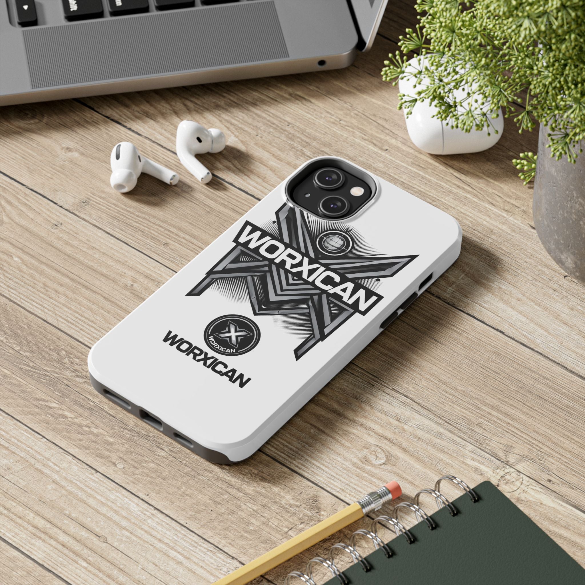 WORXICAN Geometric X Logo Phone Case | Tough Protective Case