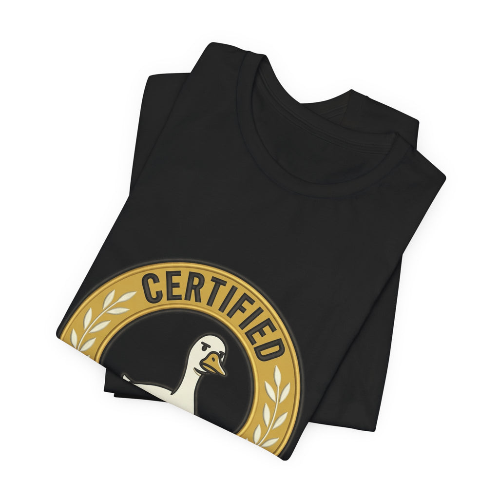Certified Silly Goose Tee | goofy animal, wholesome humor