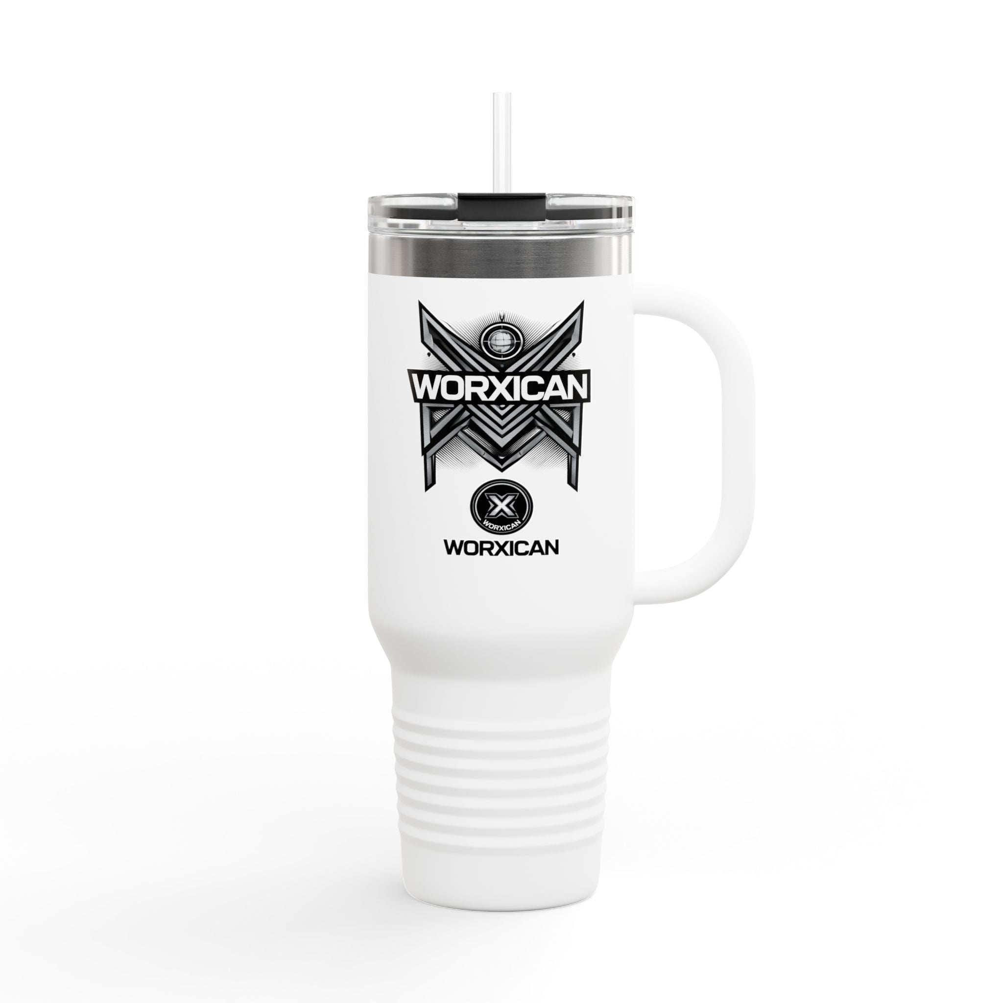 Worxican Logo 40oz Travel Mug | Insulated Tumbler