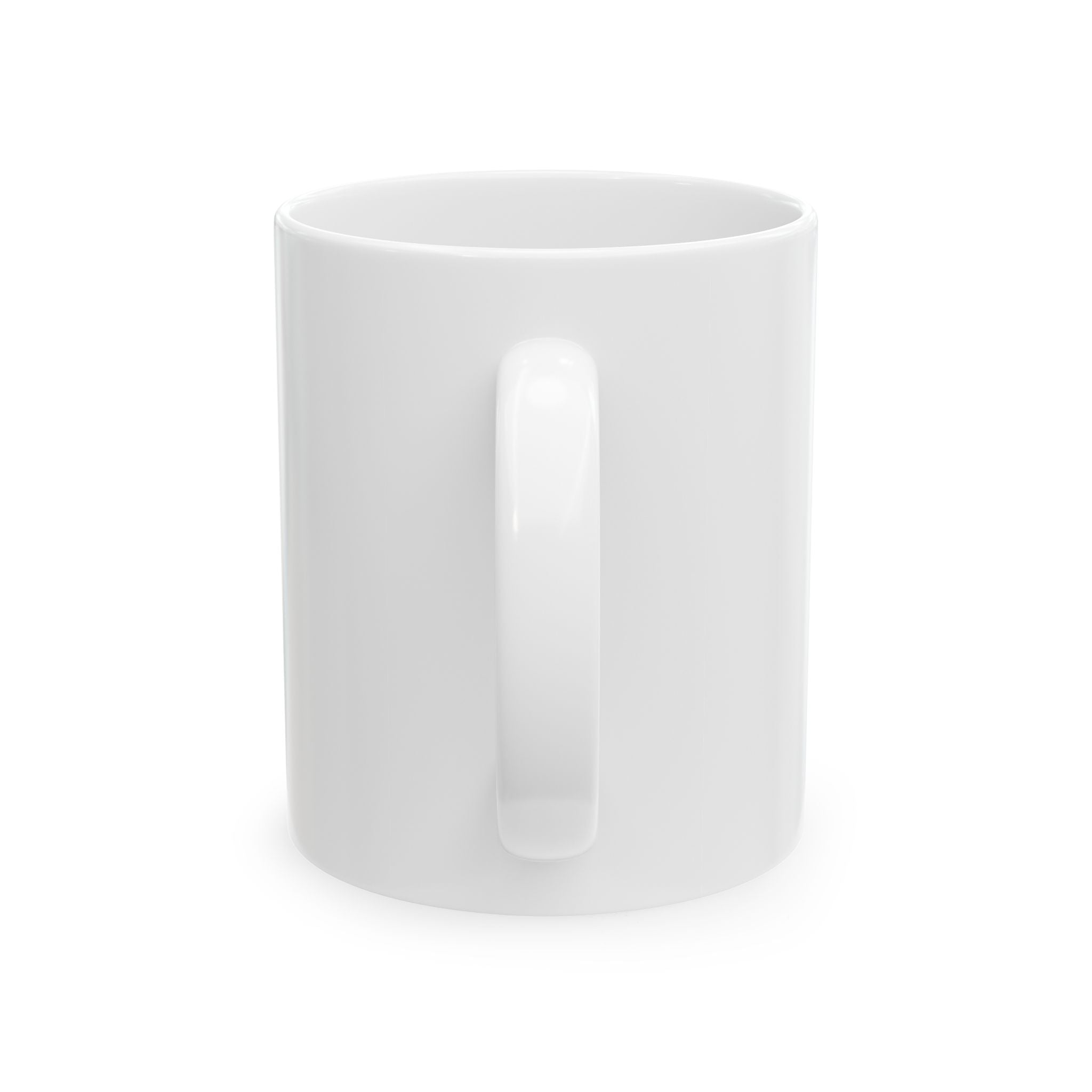 Worxican Logo Ceramic Mug – Monochrome Emblem Coffee Cup (11oz or 15oz)