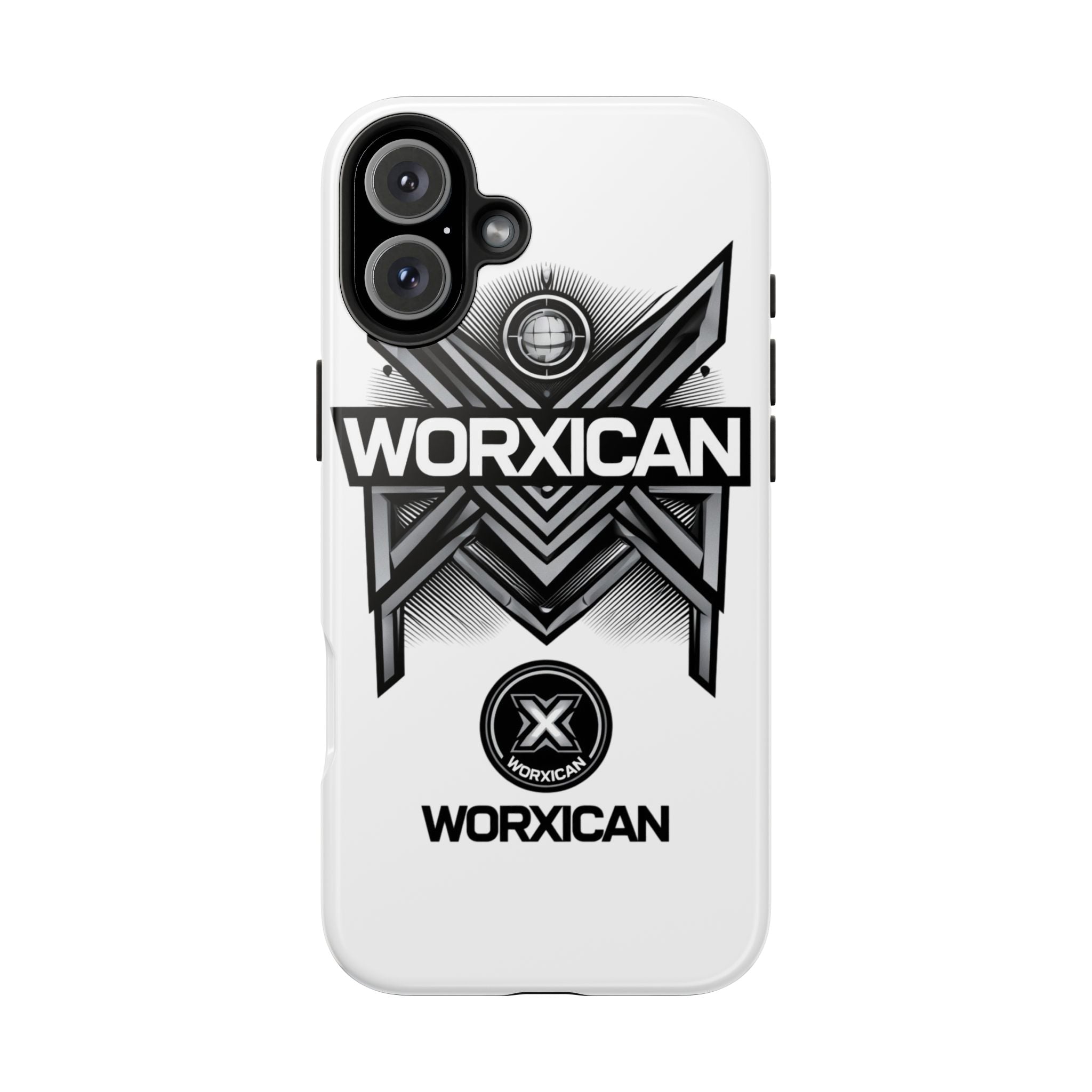 WORXICAN Geometric X Logo Phone Case | Tough Protective Case