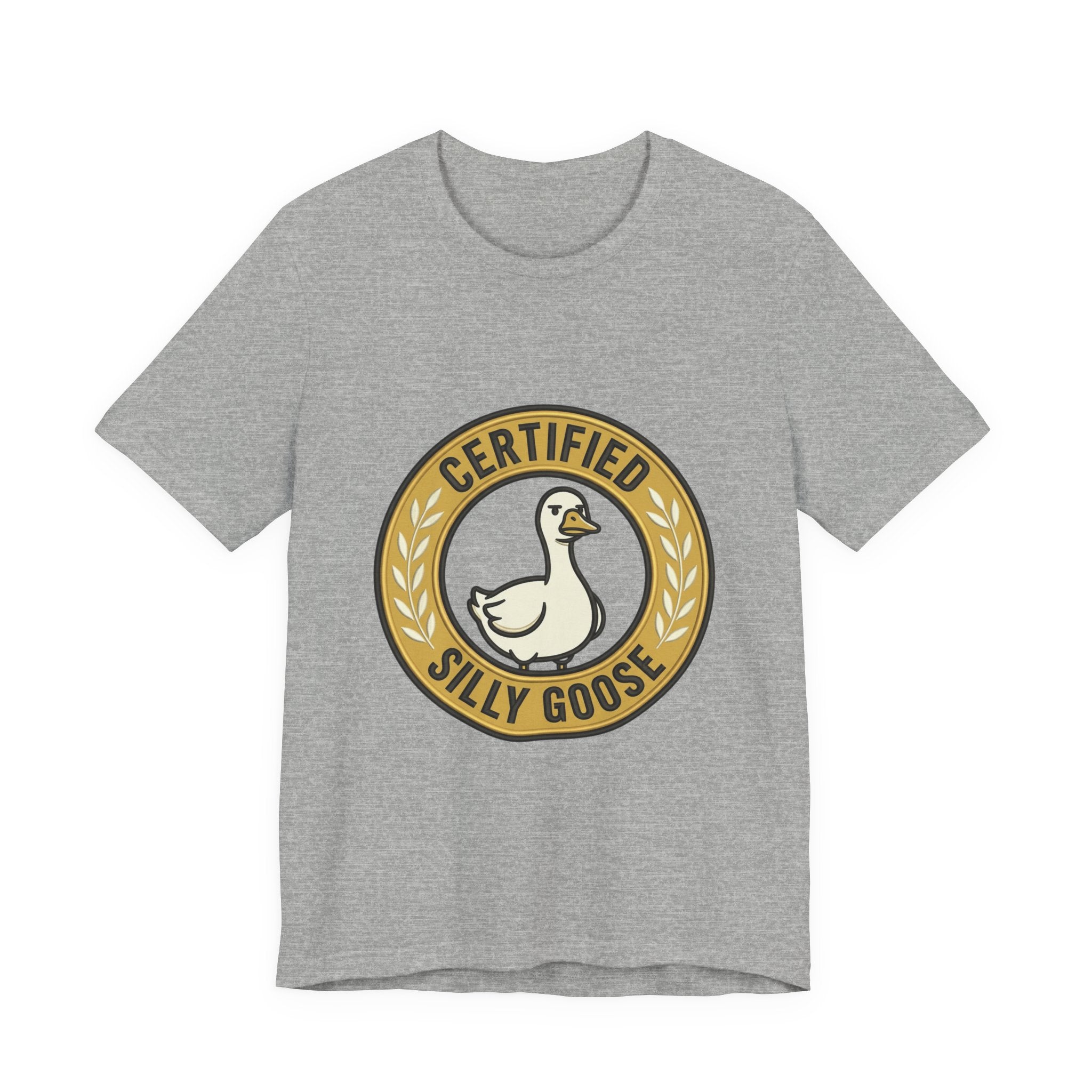 Certified Silly Goose Tee | goofy animal, wholesome humor