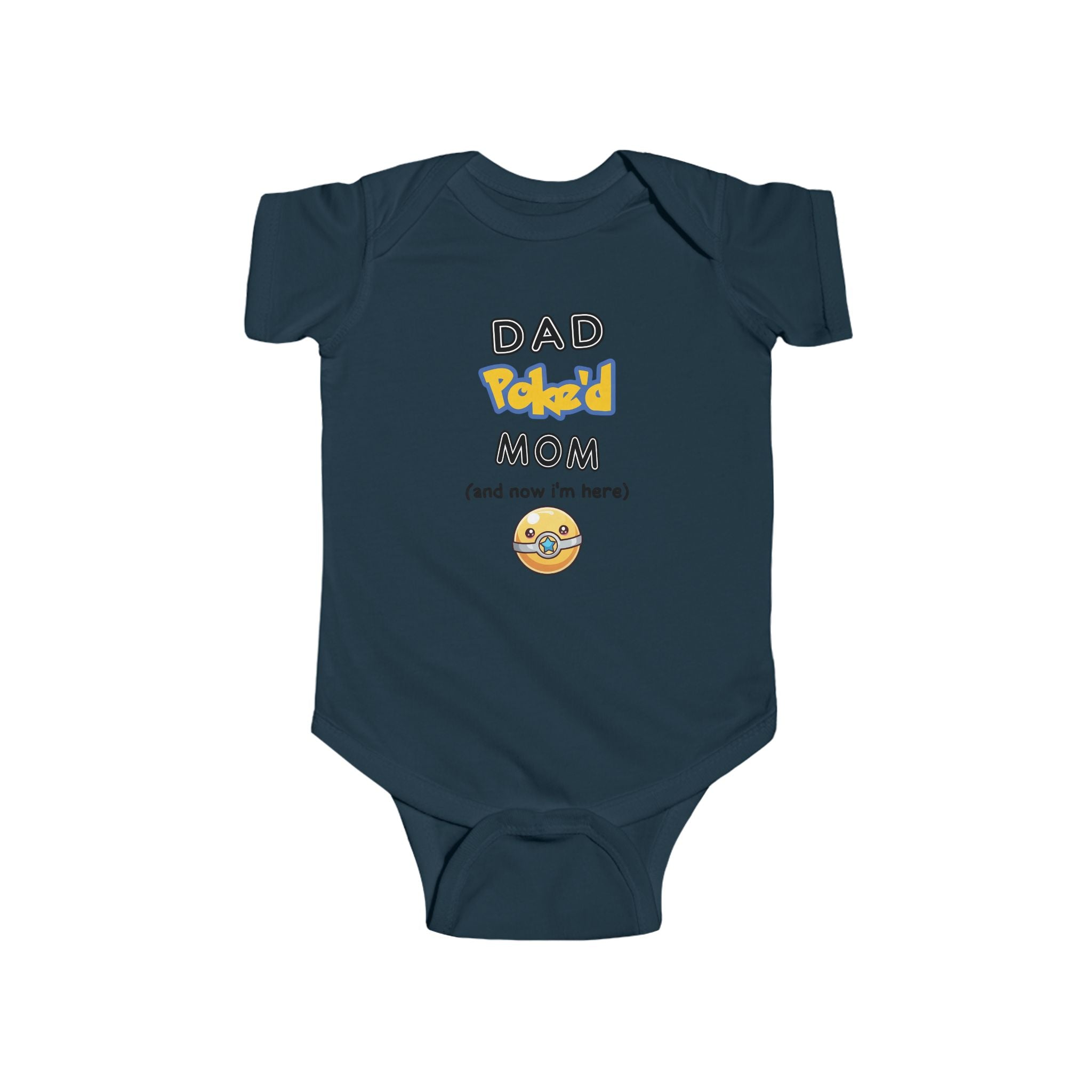 Dad Pokéd Mom baby bodysuit | Infant Bodysuit, Outfit Clothing