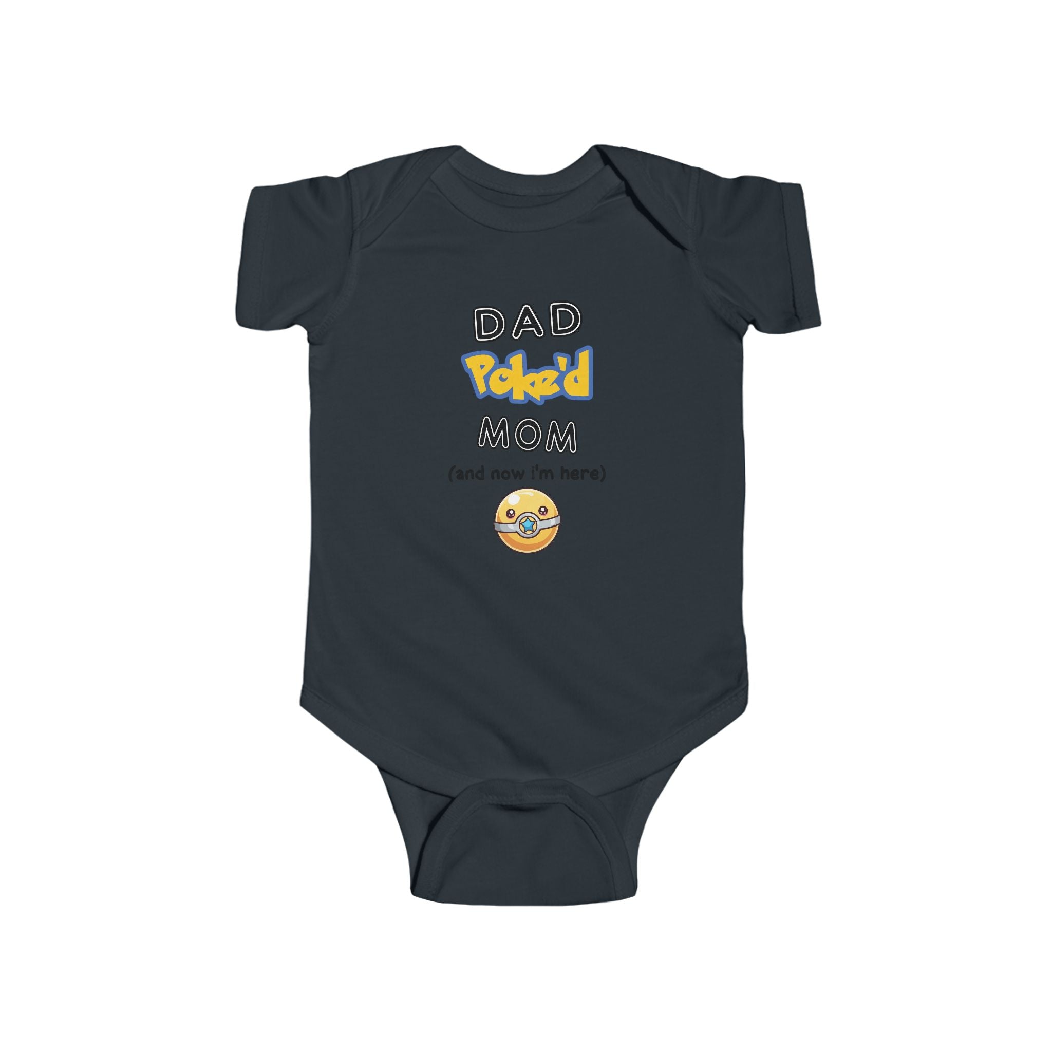 Dad Pokéd Mom baby bodysuit | Infant Bodysuit, Outfit Clothing