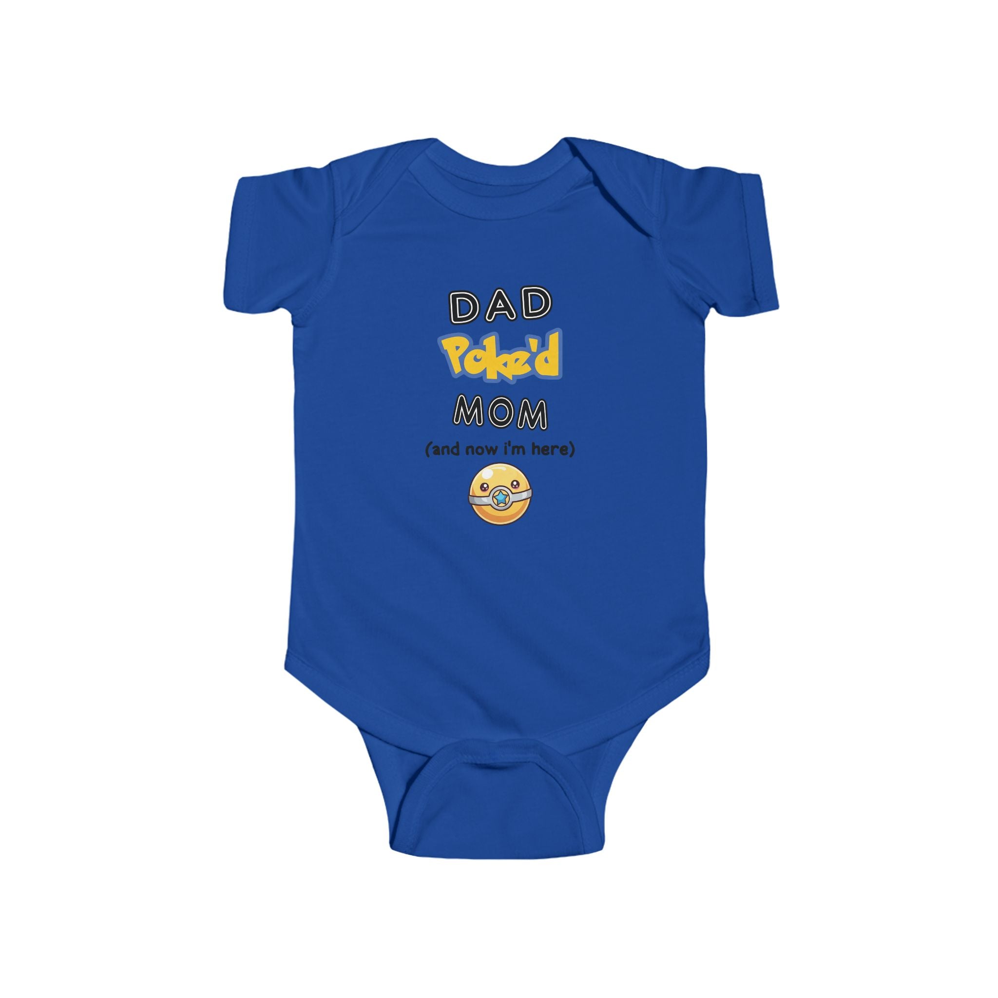 Dad Pokéd Mom baby bodysuit | Infant Bodysuit, Outfit Clothing