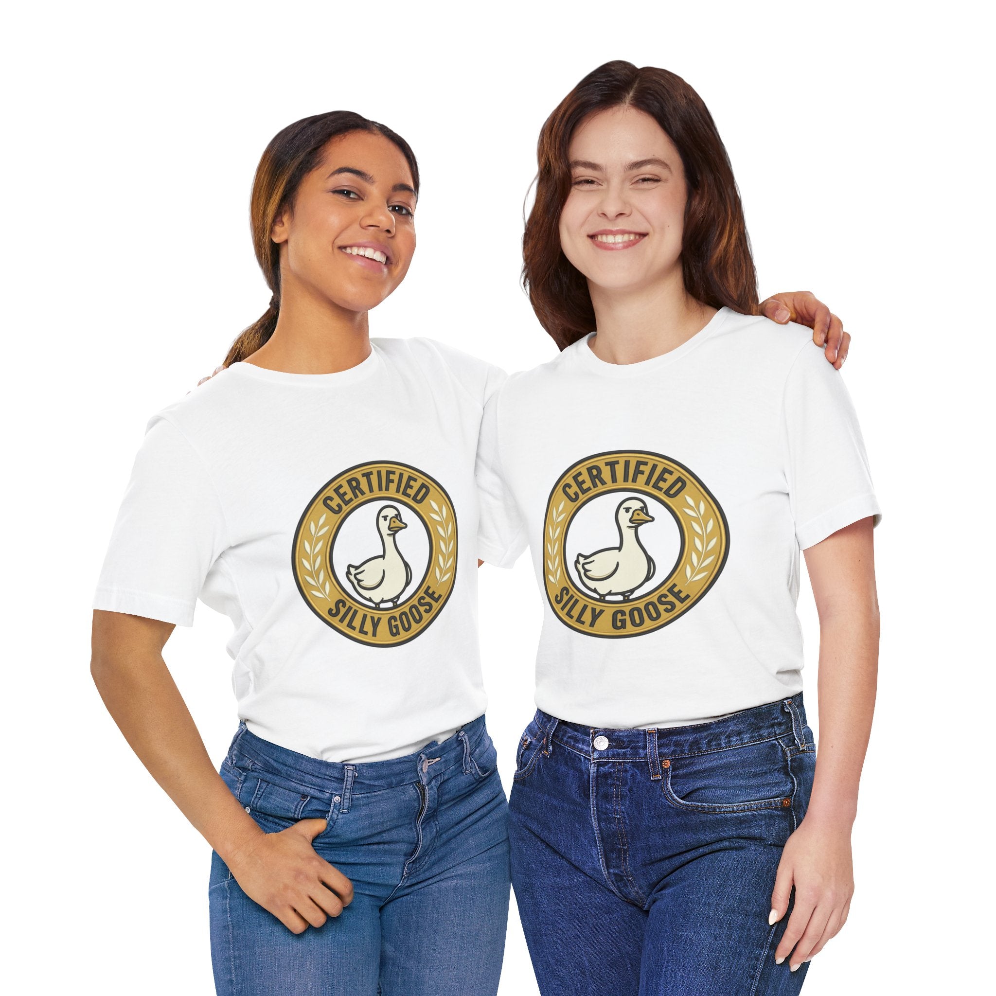 Certified Silly Goose Tee | goofy animal, wholesome humor