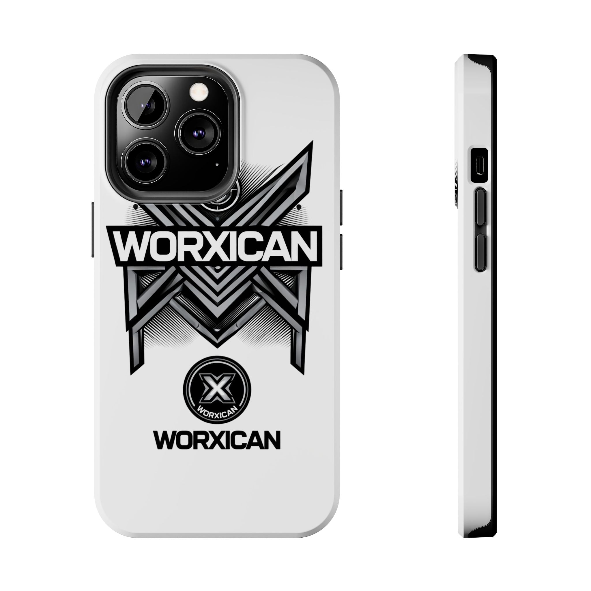 WORXICAN Geometric X Logo Phone Case | Tough Protective Case
