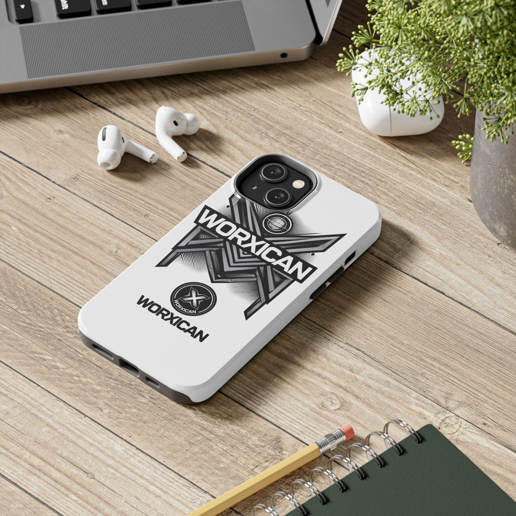 WORXICAN Geometric X Logo Phone Case | Tough Protective Case