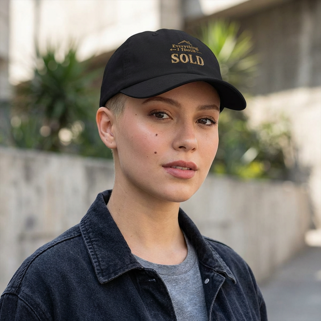 Everything I Touch Turns To Sold Dad Cap | Real Estate Agent Hat