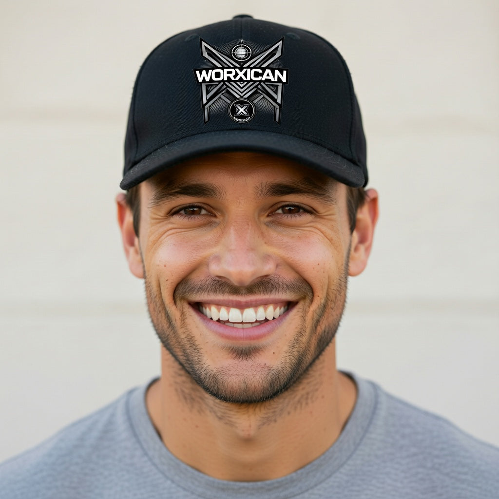 WORXICAN Embroidered Dad Cap - Low Profile Cotton Baseball Hat