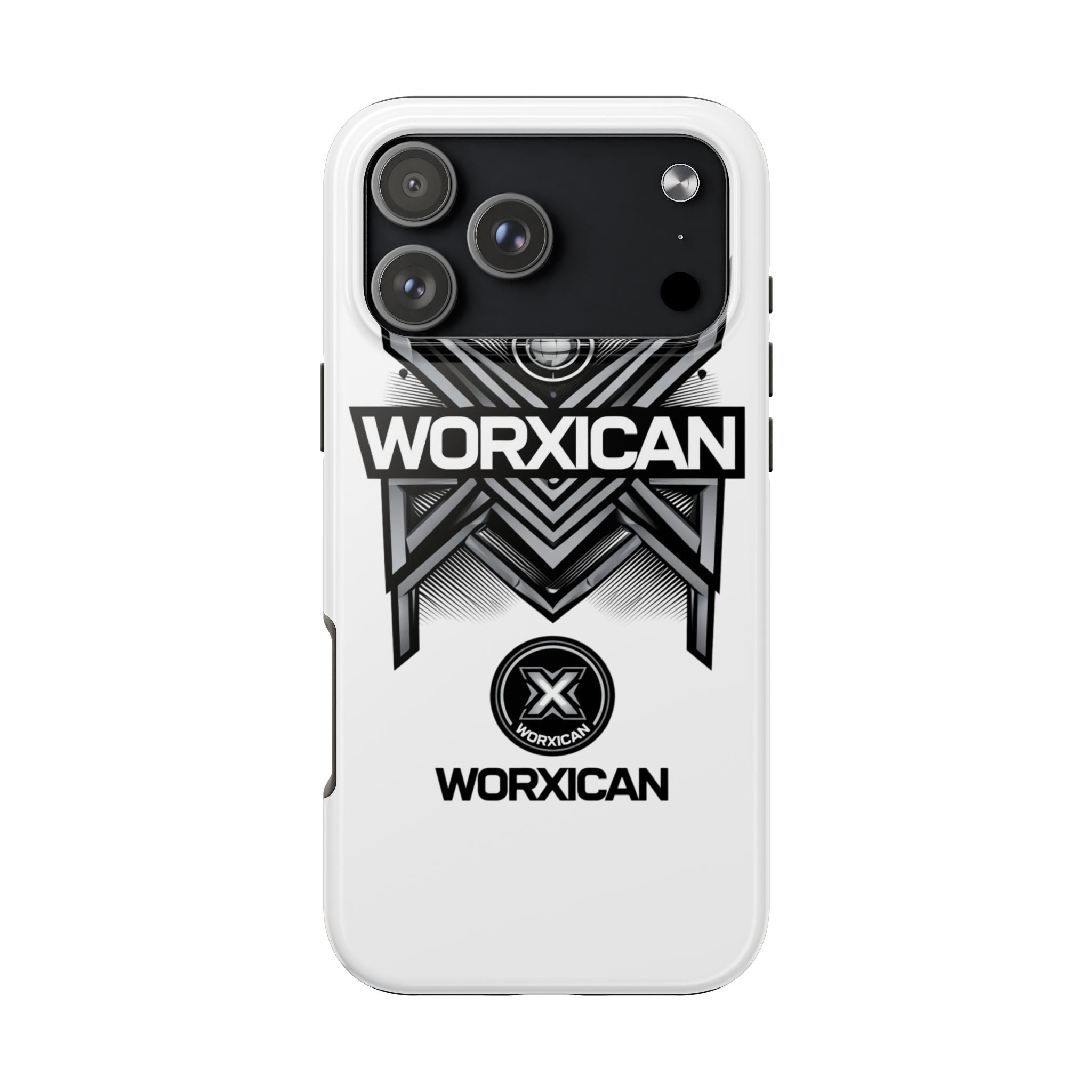 WORXICAN Geometric X Logo Phone Case | Tough Protective Case