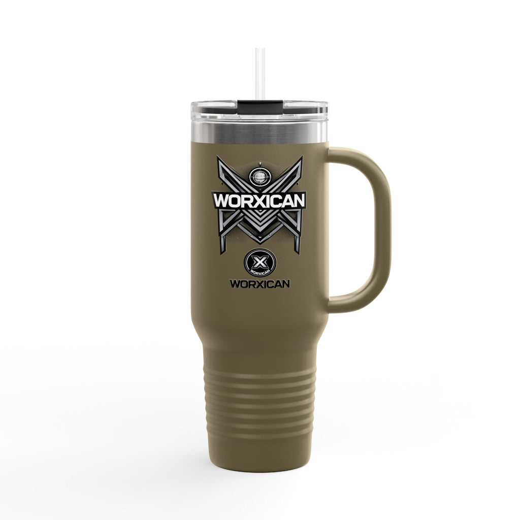 Worxican Logo 40oz Travel Mug | Insulated Tumbler