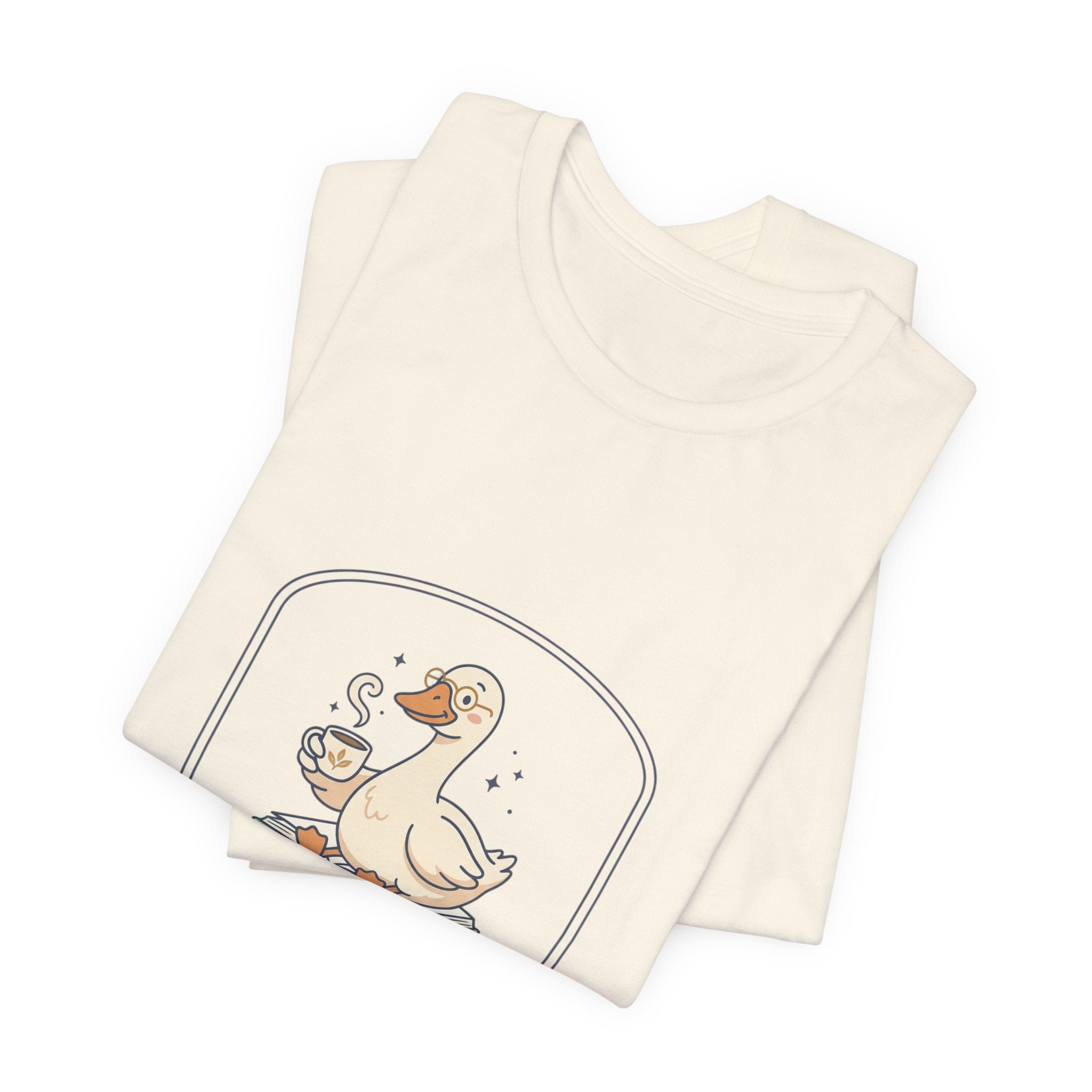 Book Club Energy T-Shirt | silly humor, goofy animal