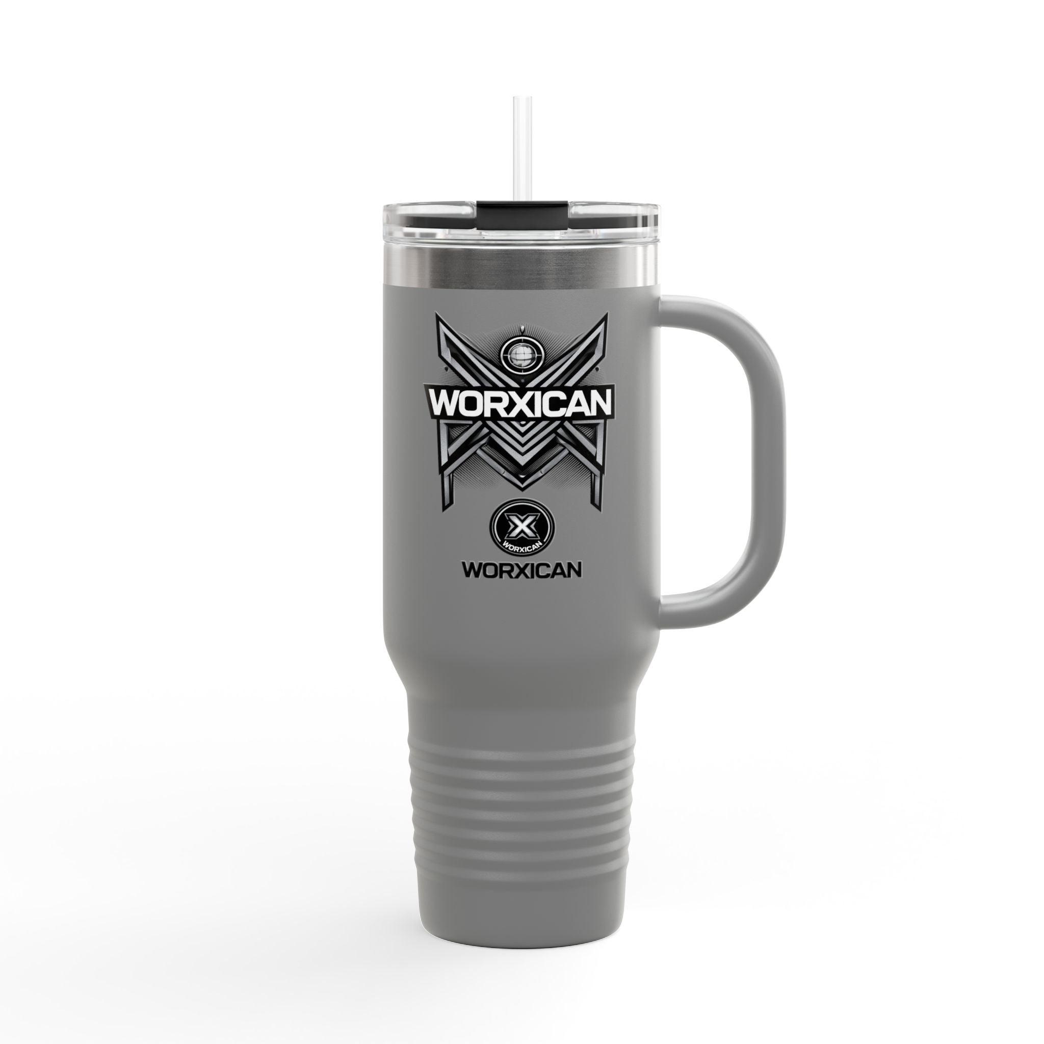 Worxican Logo 40oz Travel Mug | Insulated Tumbler