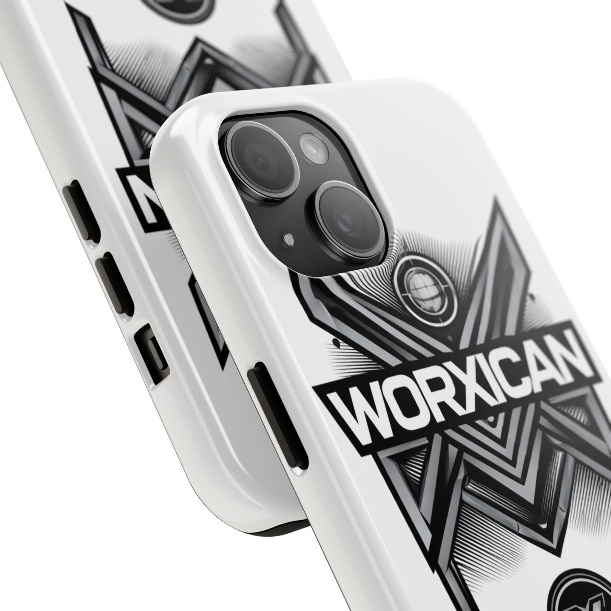 WORXICAN Geometric X Logo Phone Case | Tough Protective Case