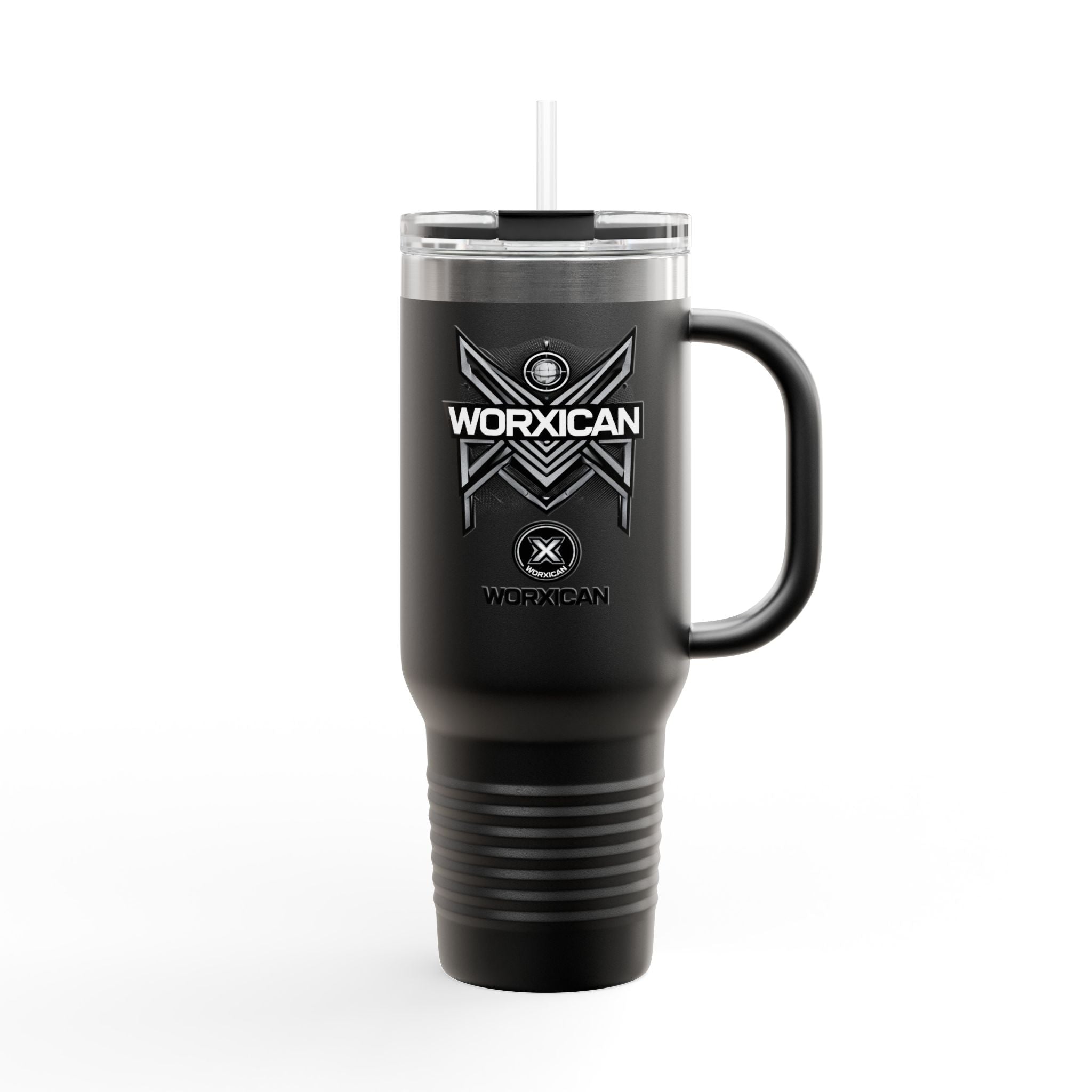 Worxican Logo 40oz Travel Mug | Insulated Tumbler