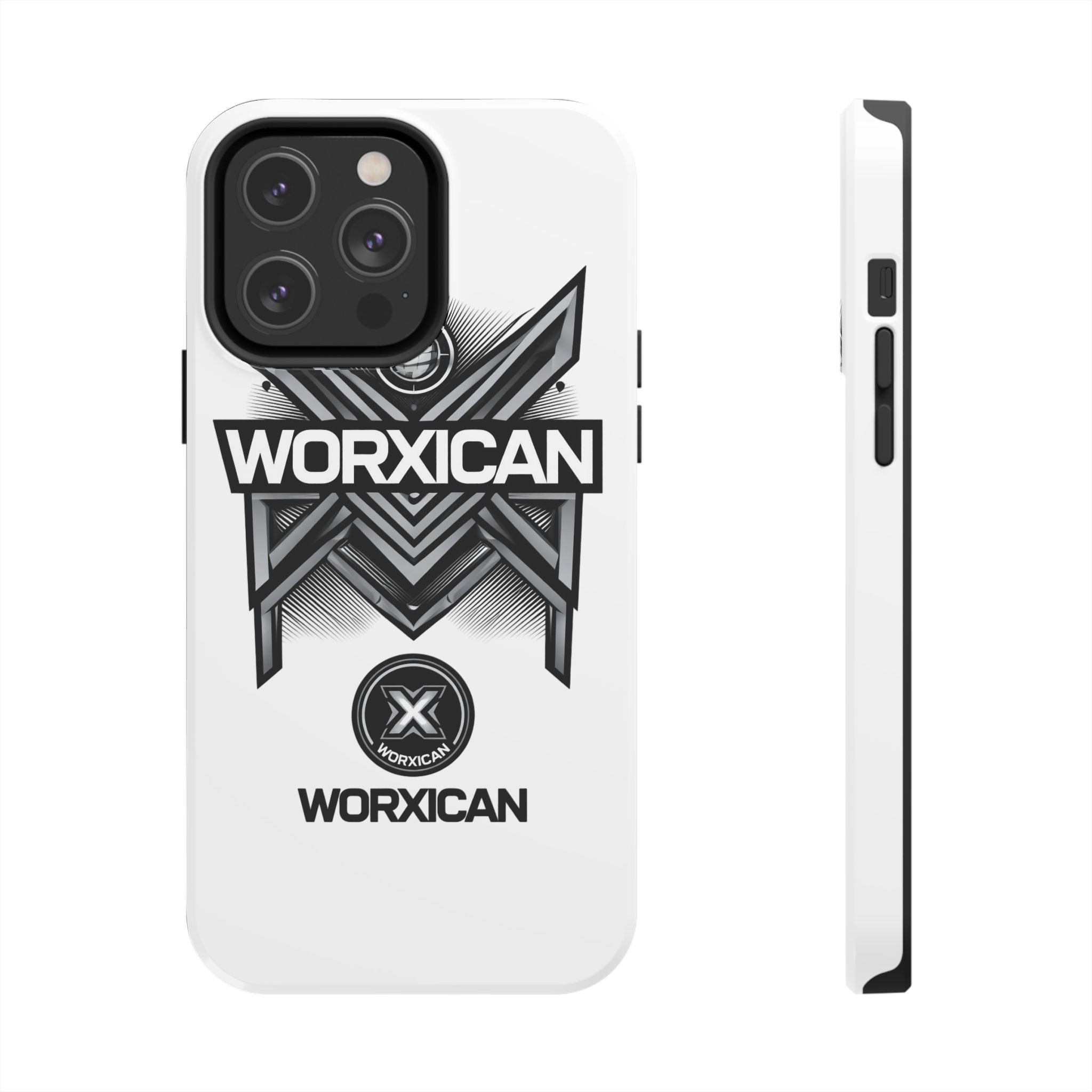 WORXICAN Geometric X Logo Phone Case | Tough Protective Case