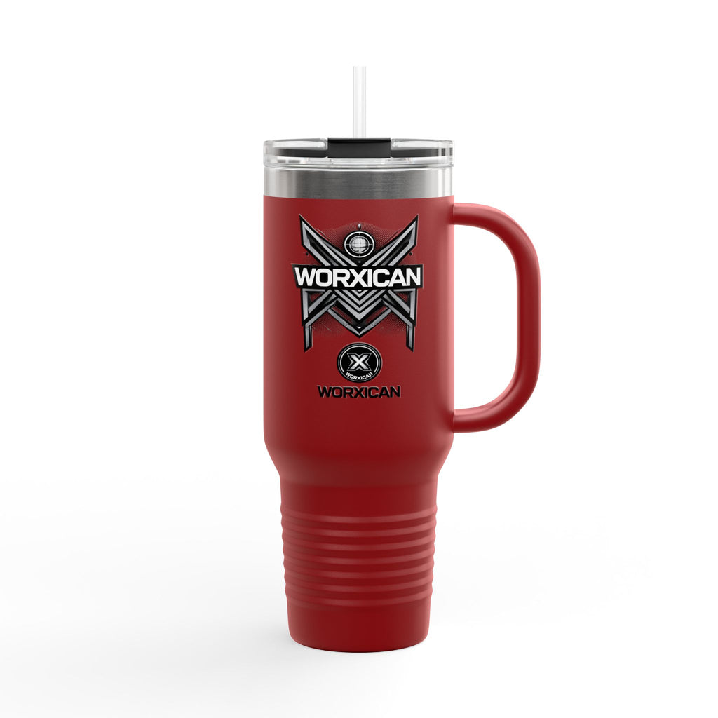 Worxican Logo 40oz Travel Mug | Insulated Tumbler