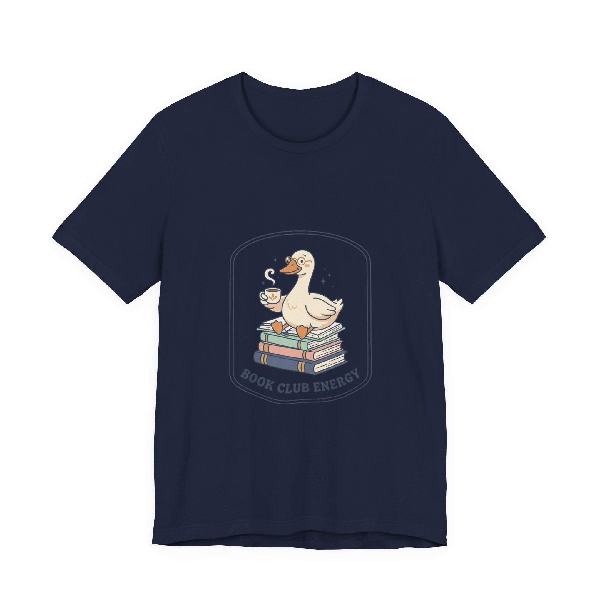 Book Club Energy T-Shirt | silly humor, goofy animal