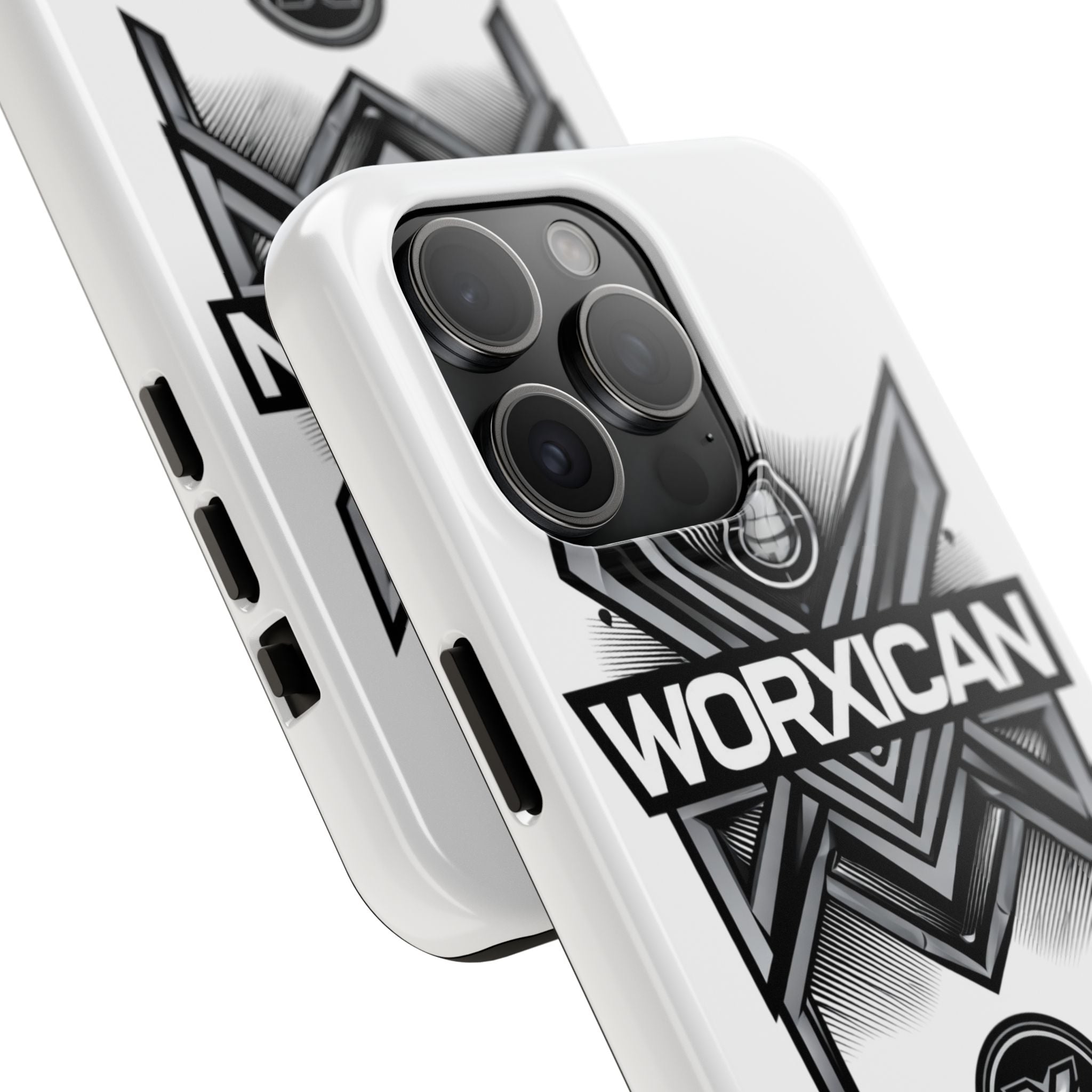 WORXICAN Geometric X Logo Phone Case | Tough Protective Case
