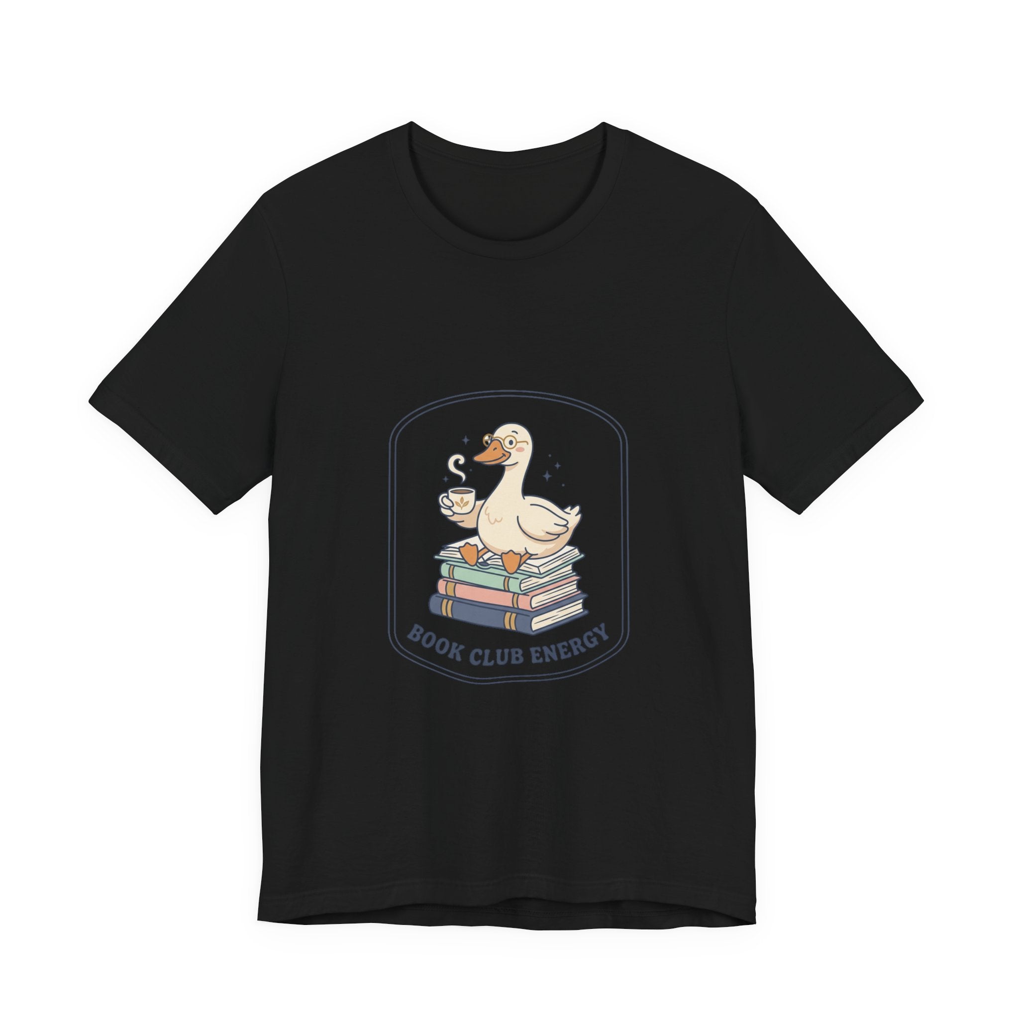 Book Club Energy T-Shirt | silly humor, goofy animal
