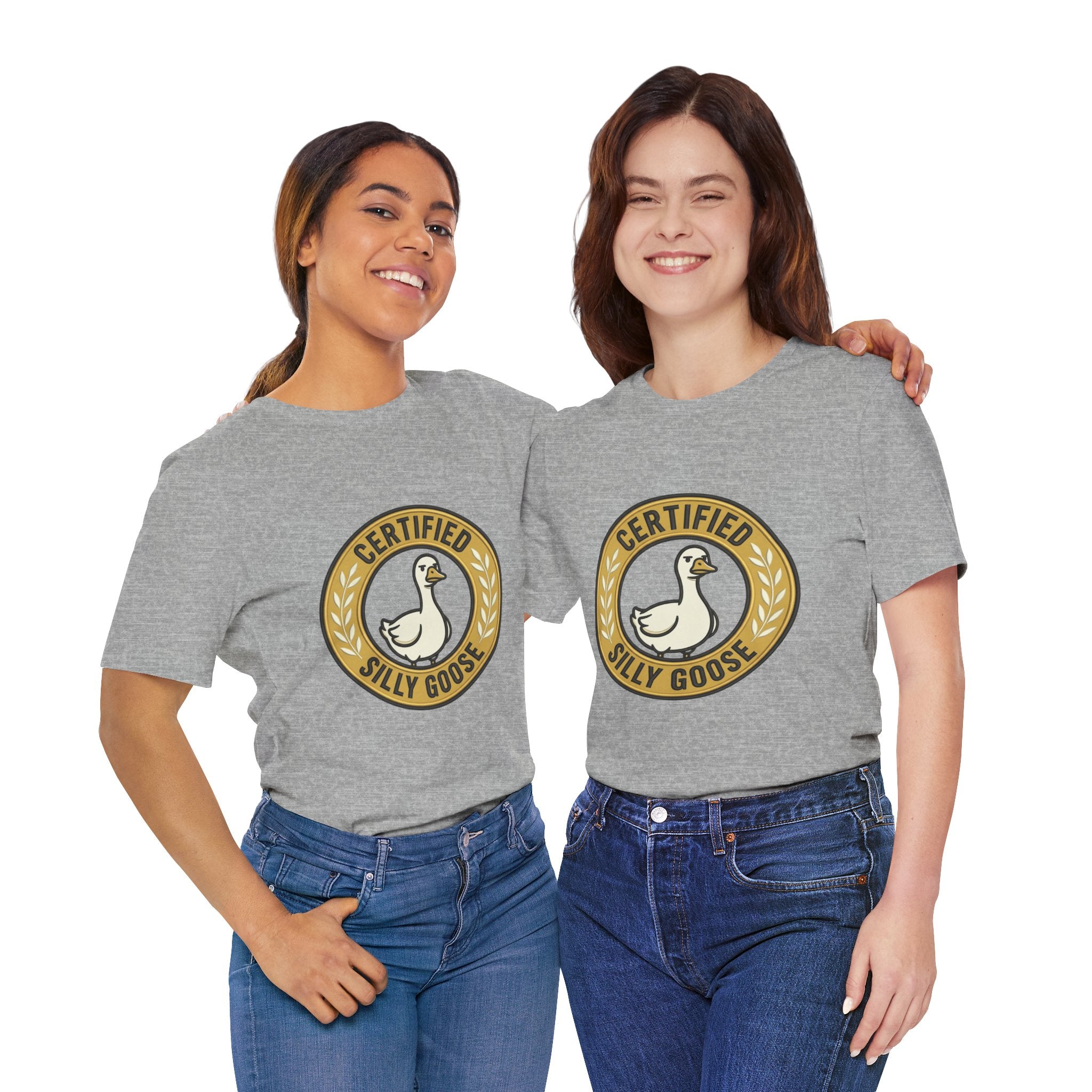 Certified Silly Goose Tee | goofy animal, wholesome humor