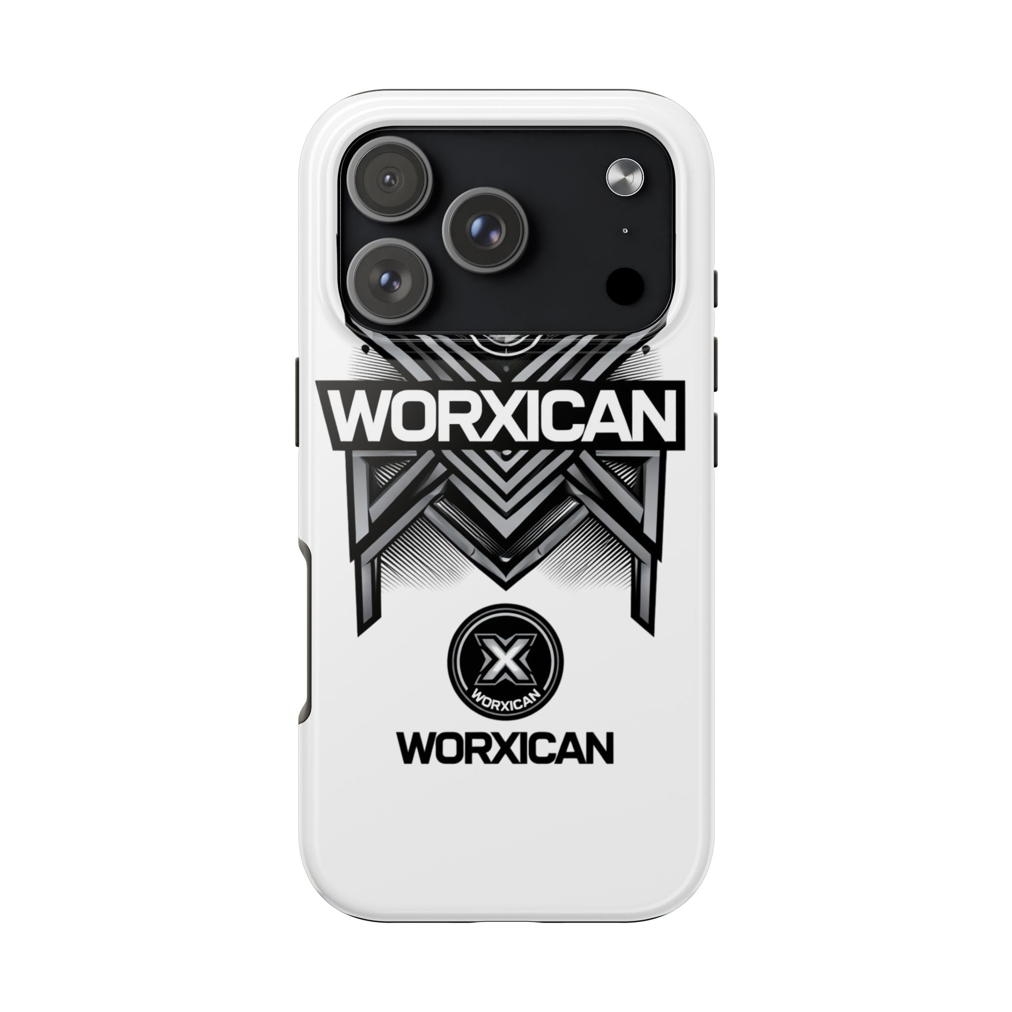 WORXICAN Geometric X Logo Phone Case | Tough Protective Case