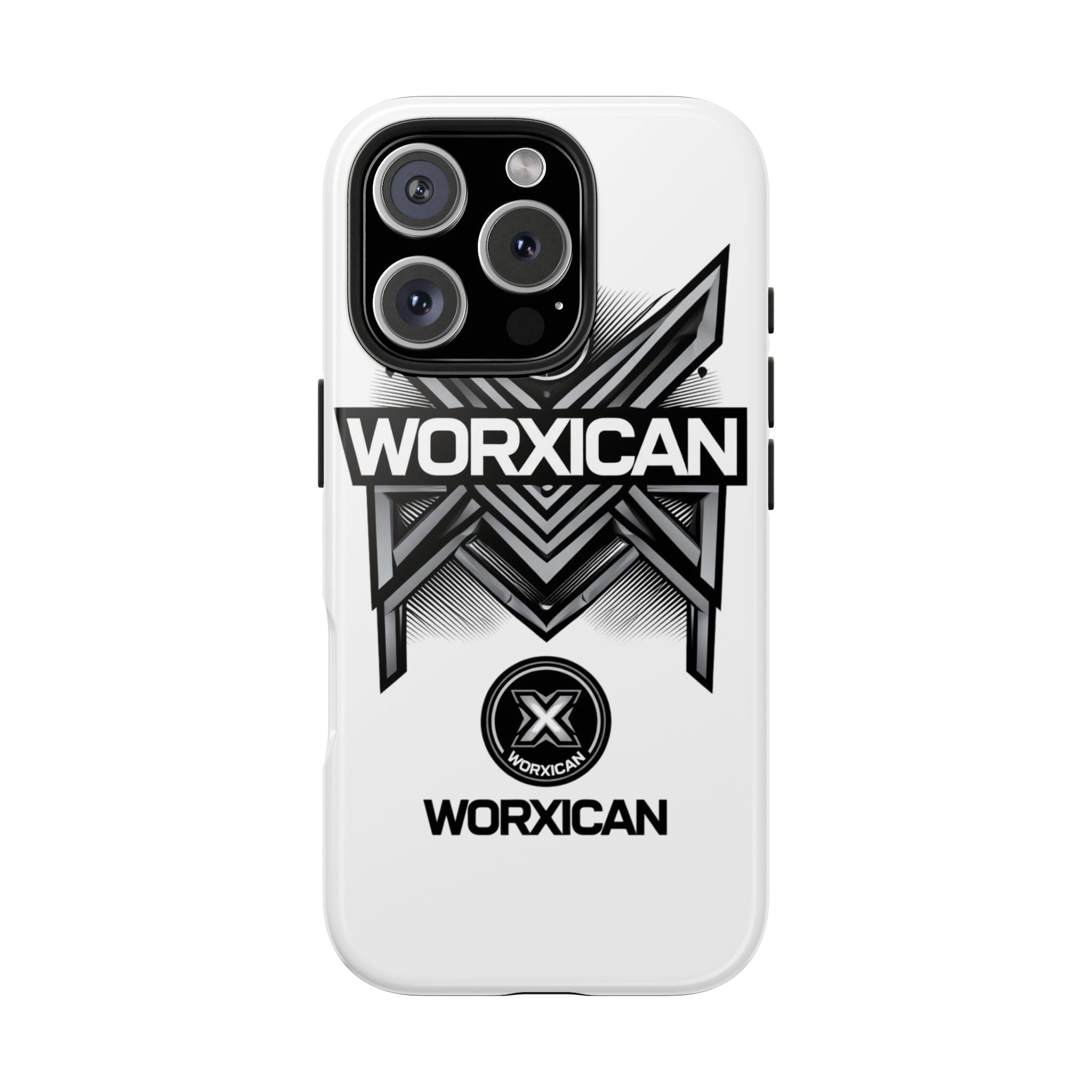 WORXICAN Geometric X Logo Phone Case | Tough Protective Case