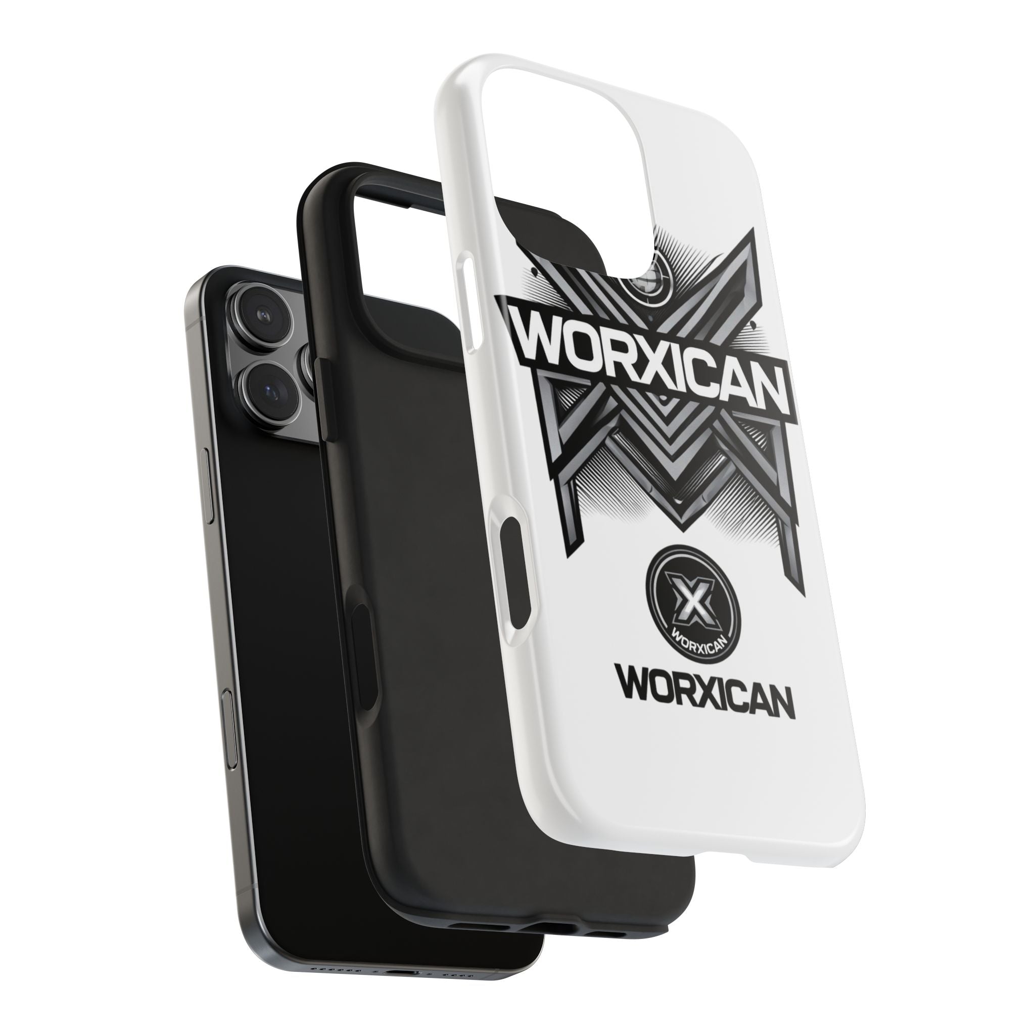 WORXICAN Geometric X Logo Phone Case | Tough Protective Case