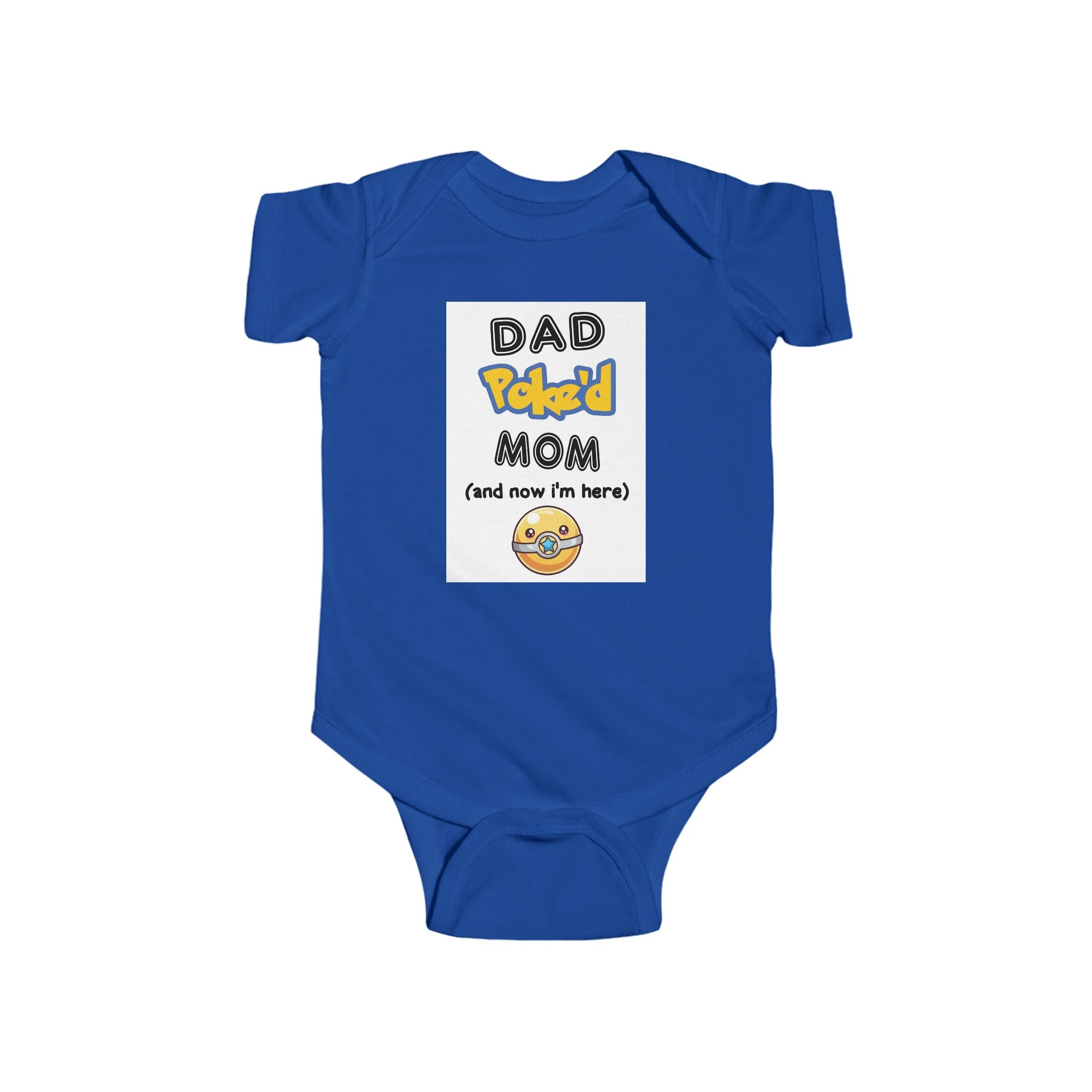 Dad Pokéd Mom baby bodysuit | Infant Bodysuit, Outfit Clothing