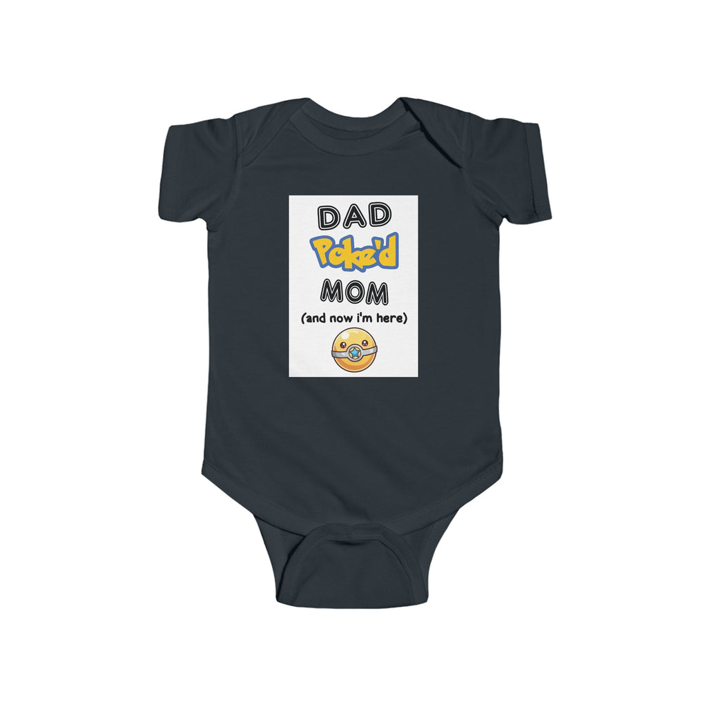 Dad Pokéd Mom baby bodysuit | Infant Bodysuit, Outfit Clothing