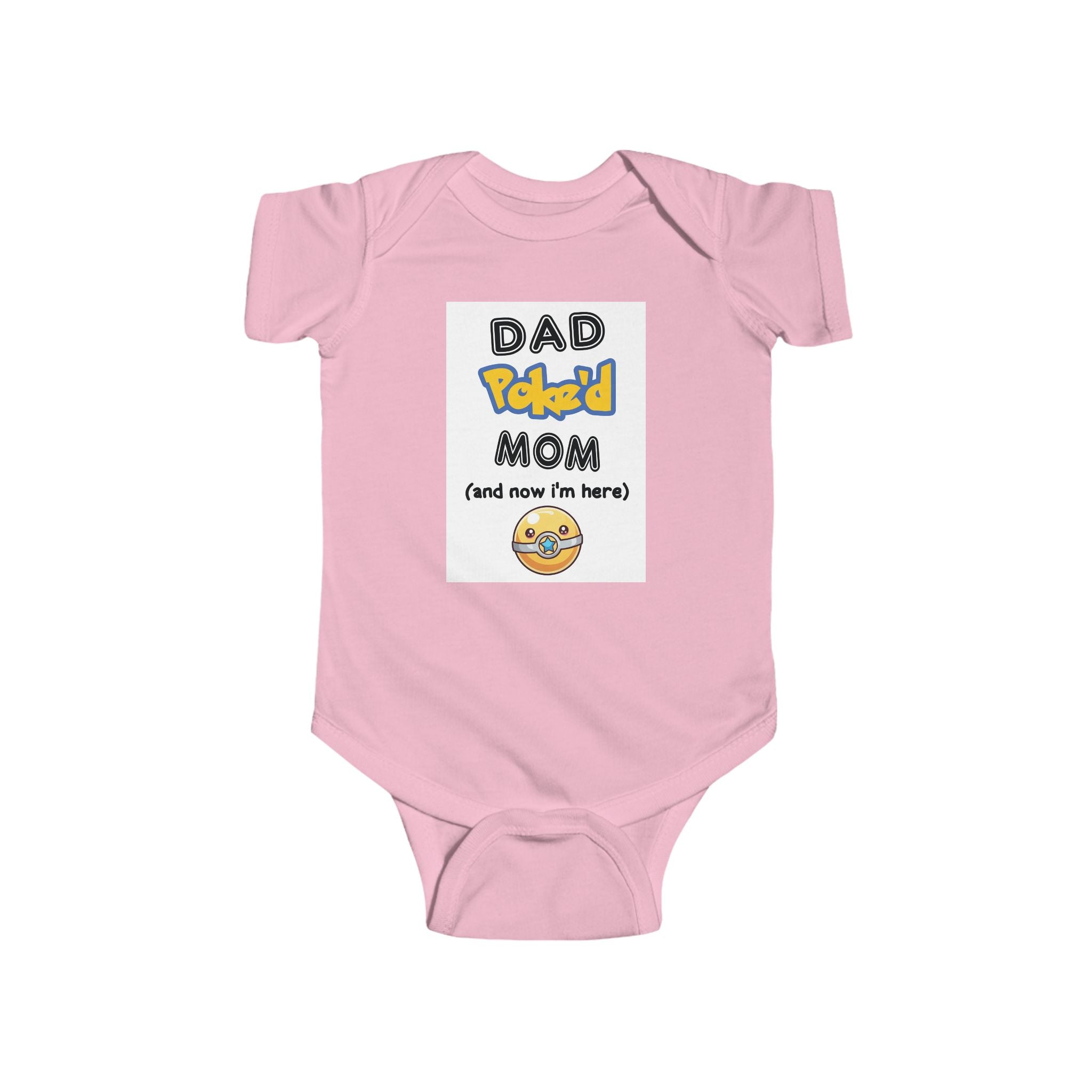 Dad Pokéd Mom baby bodysuit | Infant Bodysuit, Outfit Clothing