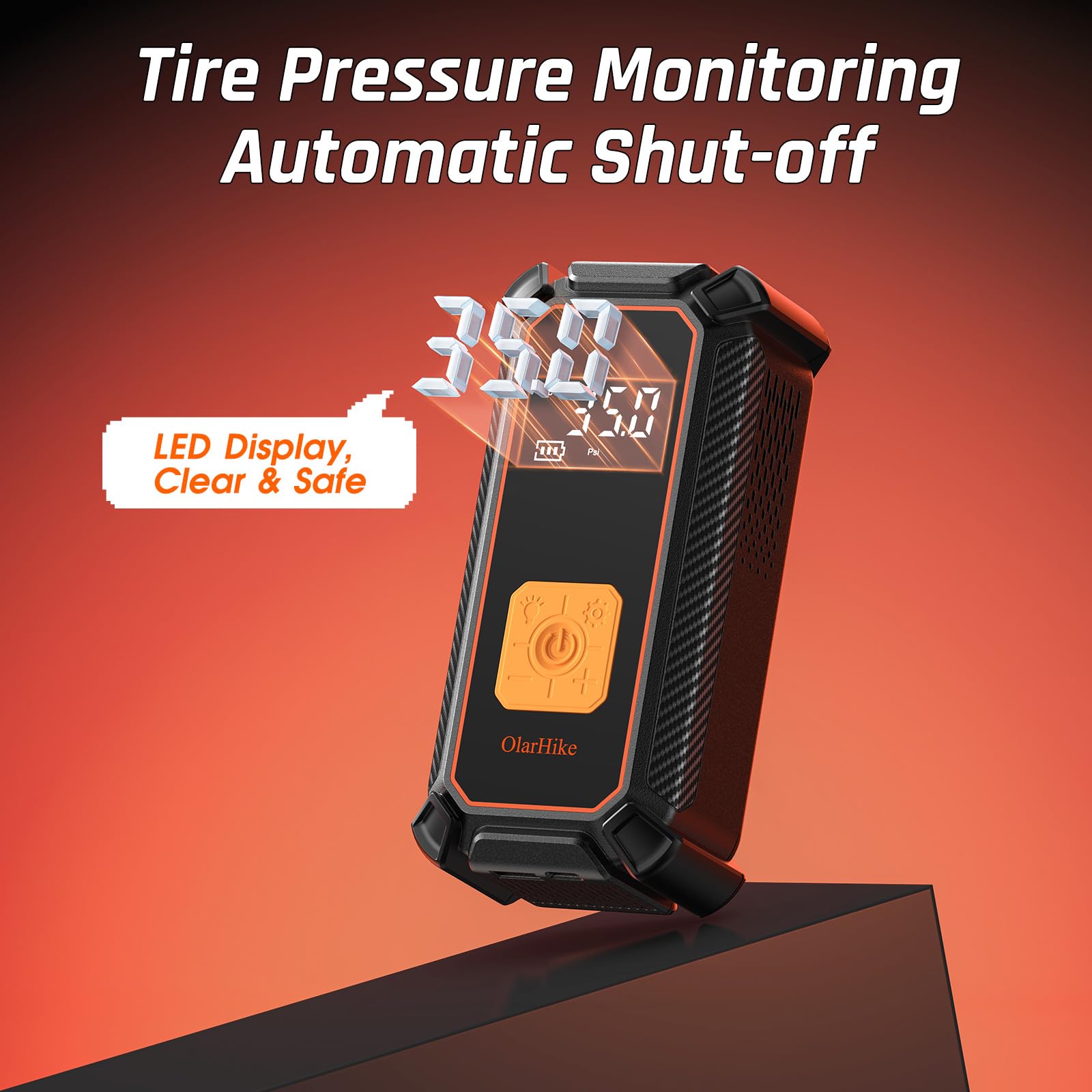 Portable Tire Inflator – Fast & Cordless Air Compressor for Cars, Bikes & More