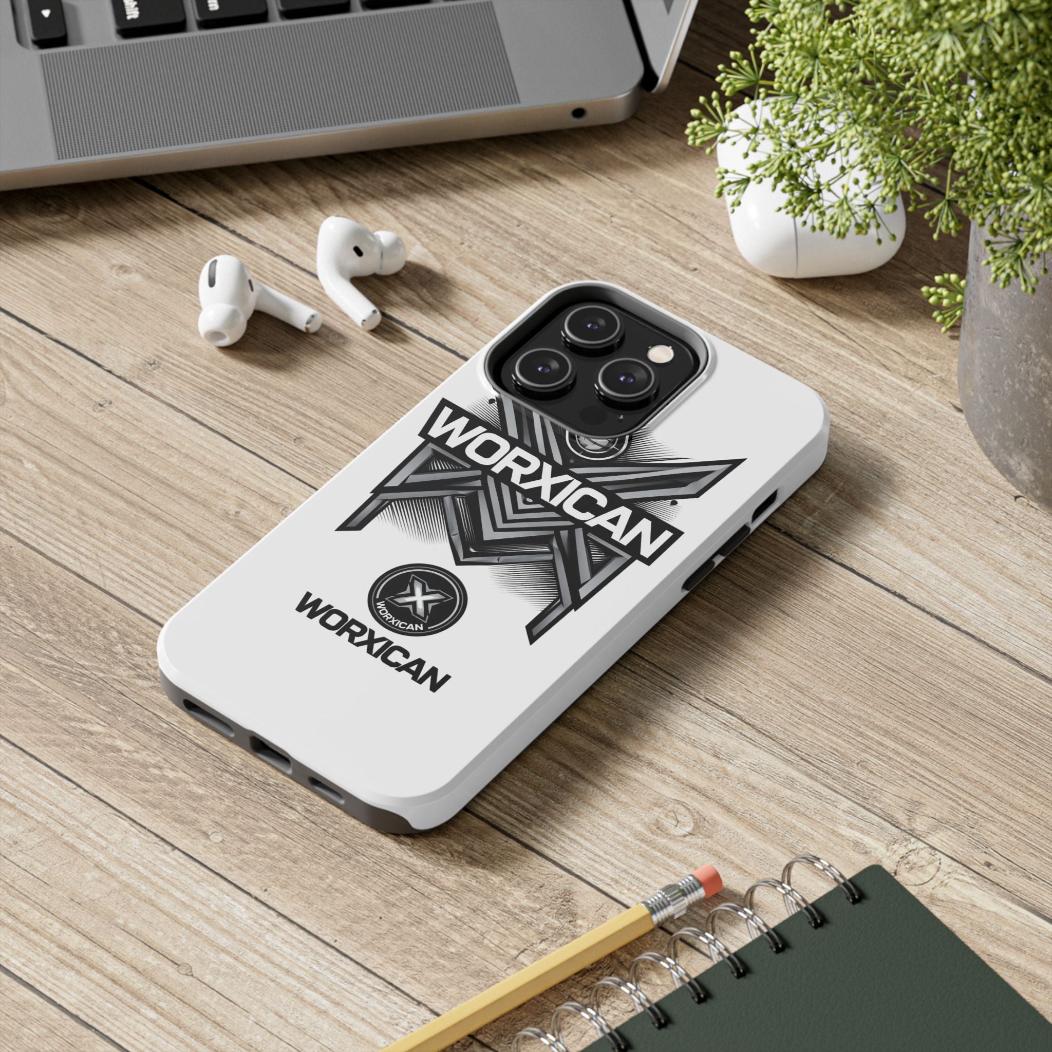 WORXICAN Geometric X Logo Phone Case | Tough Protective Case