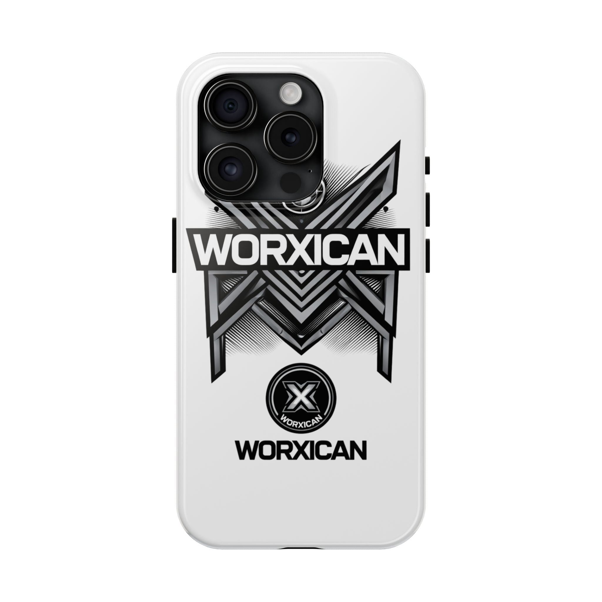 WORXICAN Geometric X Logo Phone Case | Tough Protective Case