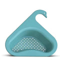 Household Sink Hanging Fruit and Vegetable Filter Water Drain Basket Kitchen Dry and Wet Separation Swan Drain Basket