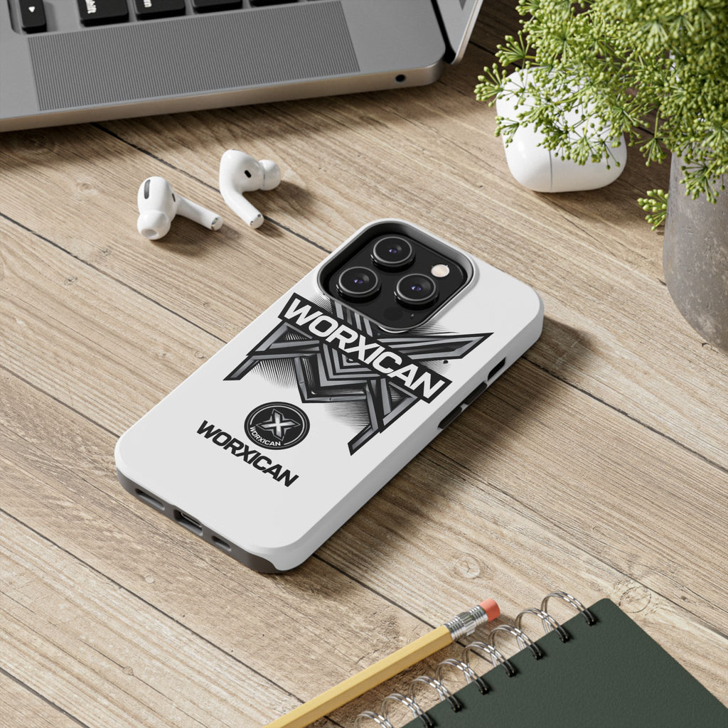 WORXICAN Geometric X Logo Phone Case | Tough Protective Case