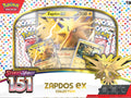 Pokemon Trading Card Games Scarlet & Violet 3.5 151 Collection Zapdos Ex - 4 Pokemon Tgc Scarlet & Violet—151 Booster Packs